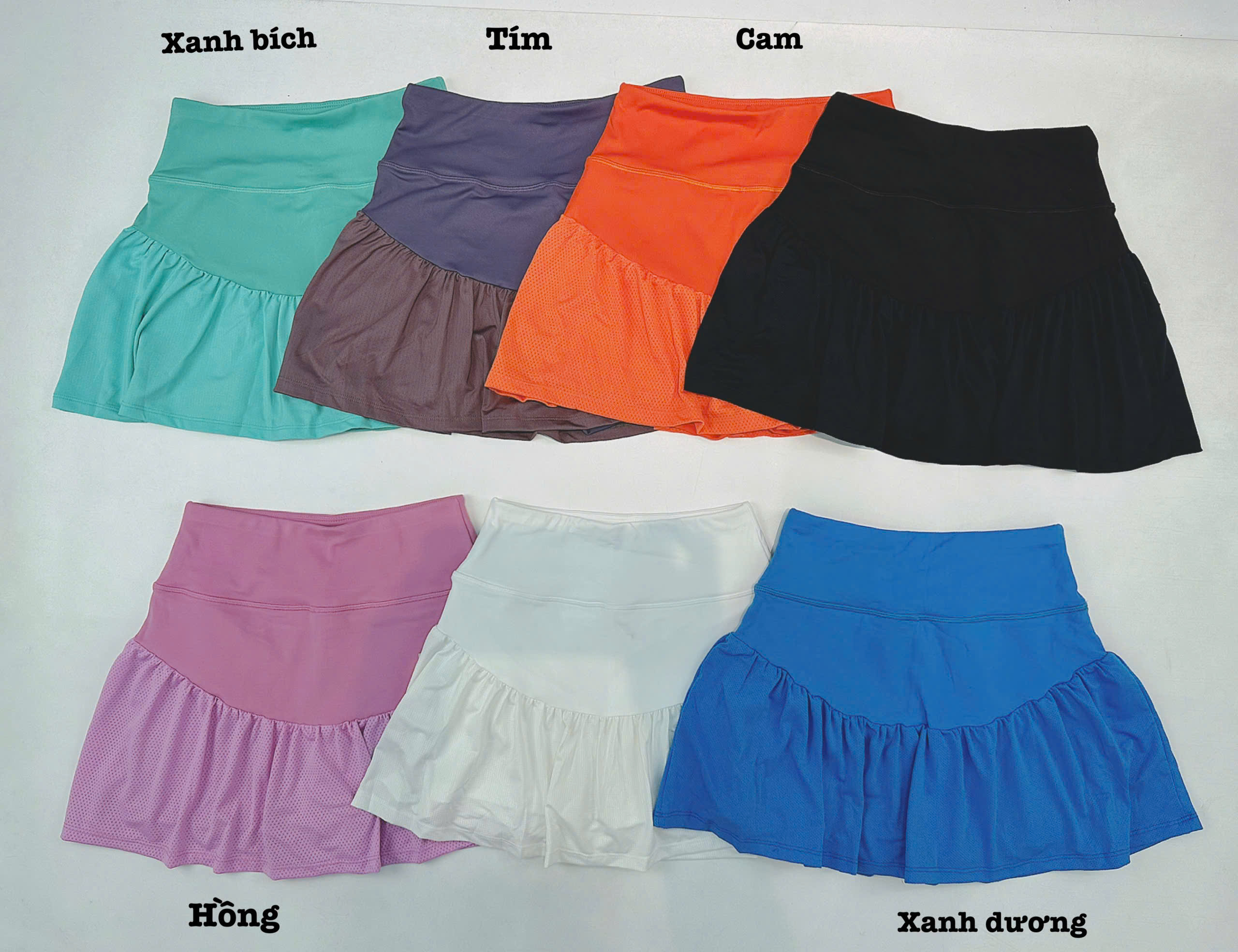 Chân Váy Thể Thao Dáng Xòe Phối Lưới_thumbnail_13
