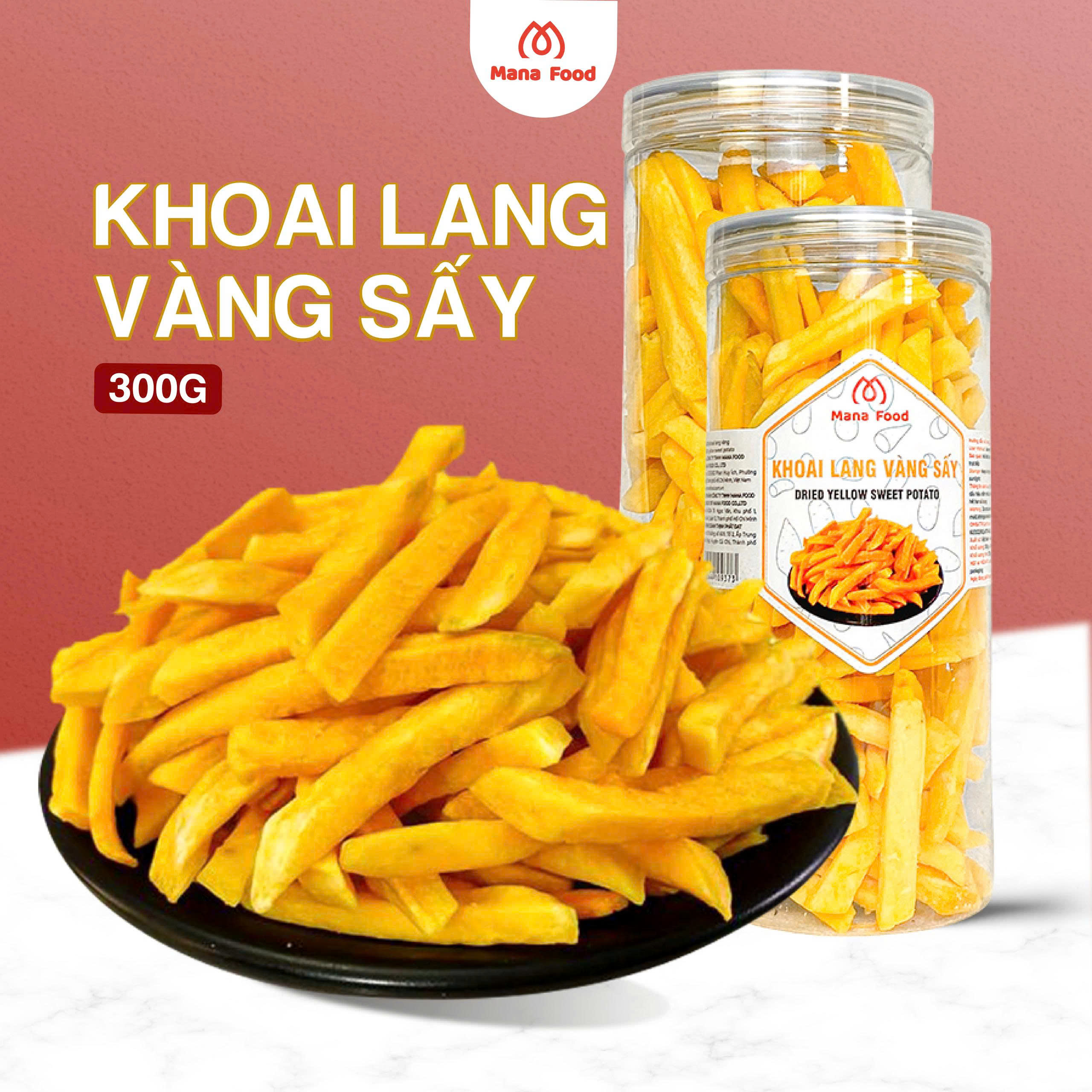Khoai Lang Vàng Sấy Mana Food