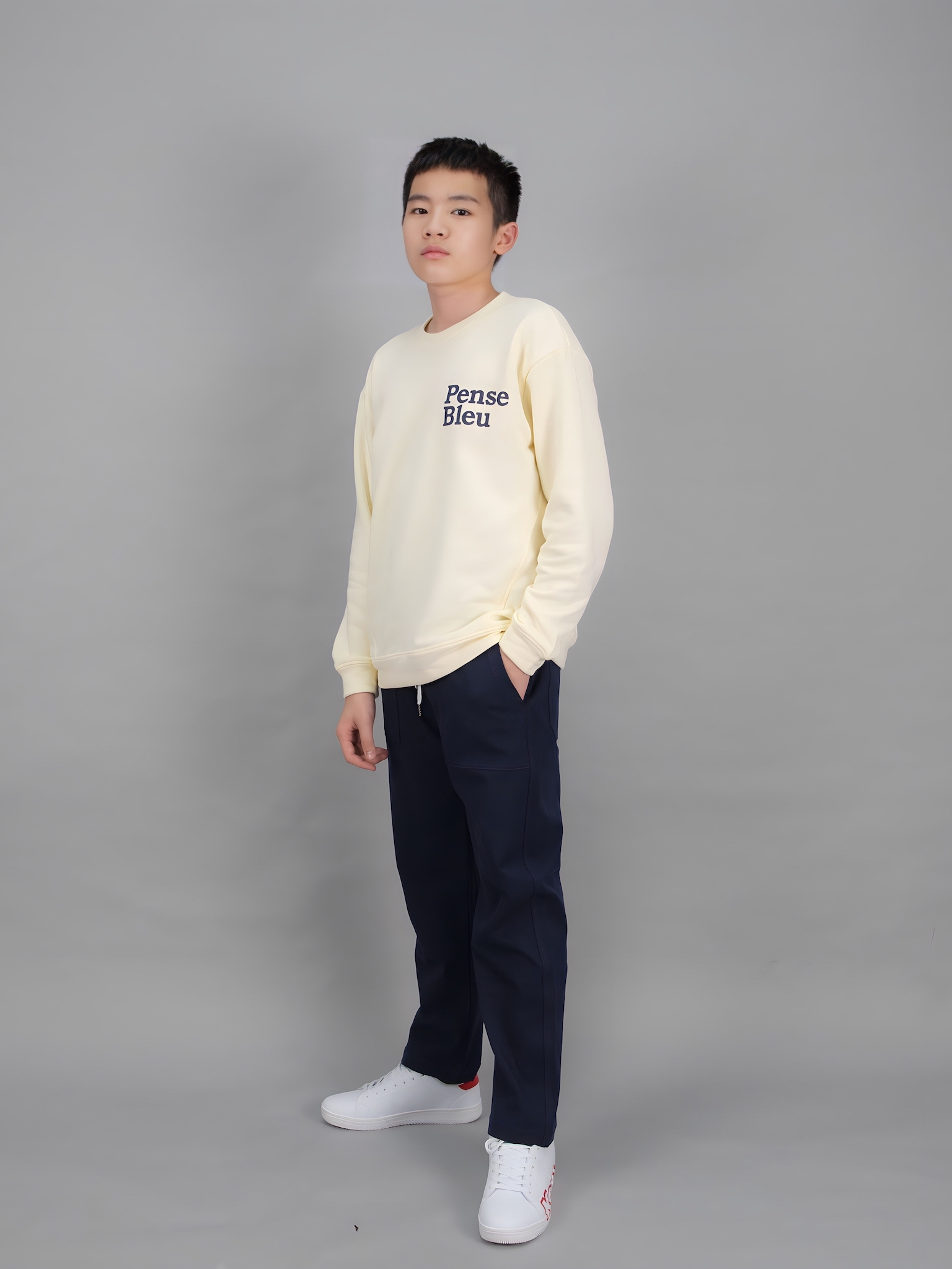 Quần kaki xanh đen túi ốp_thumbnail_2