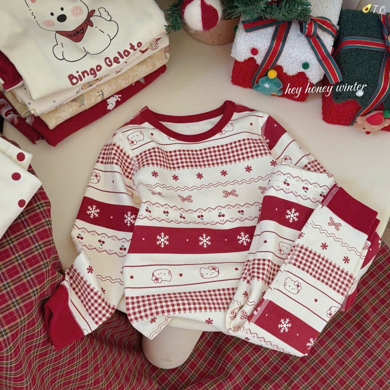 (N24) Set ngủ họa tiết thổ cẩm