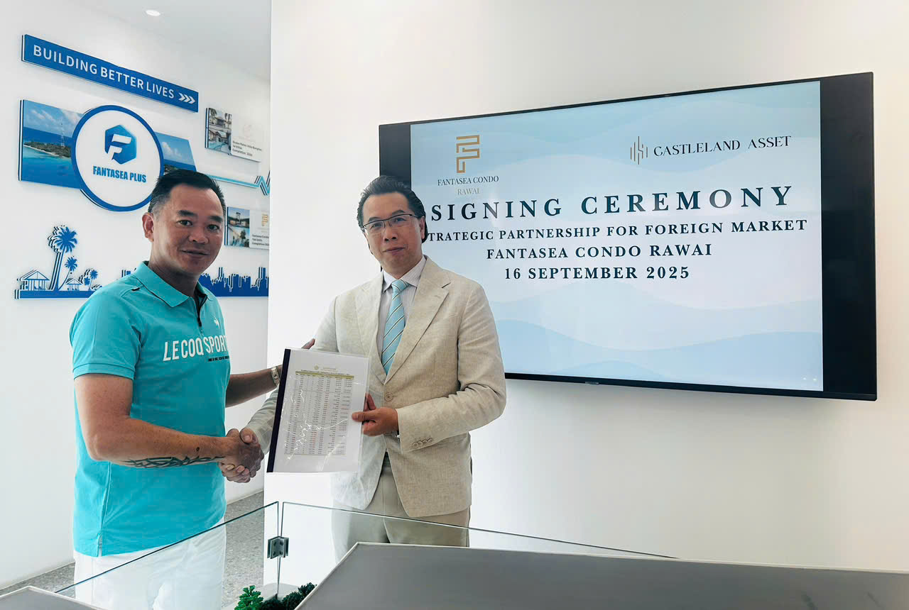 Castle Land Asset trở thành Nhà Đầu tư thứ cấp cho 50 căn hộ của dự án Rawai Fantasea - Thái Lan 2025