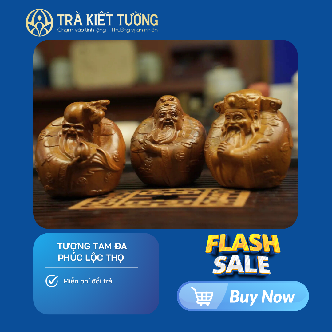 TƯỢNG TAM ĐA PHÚC LỘC THỌ