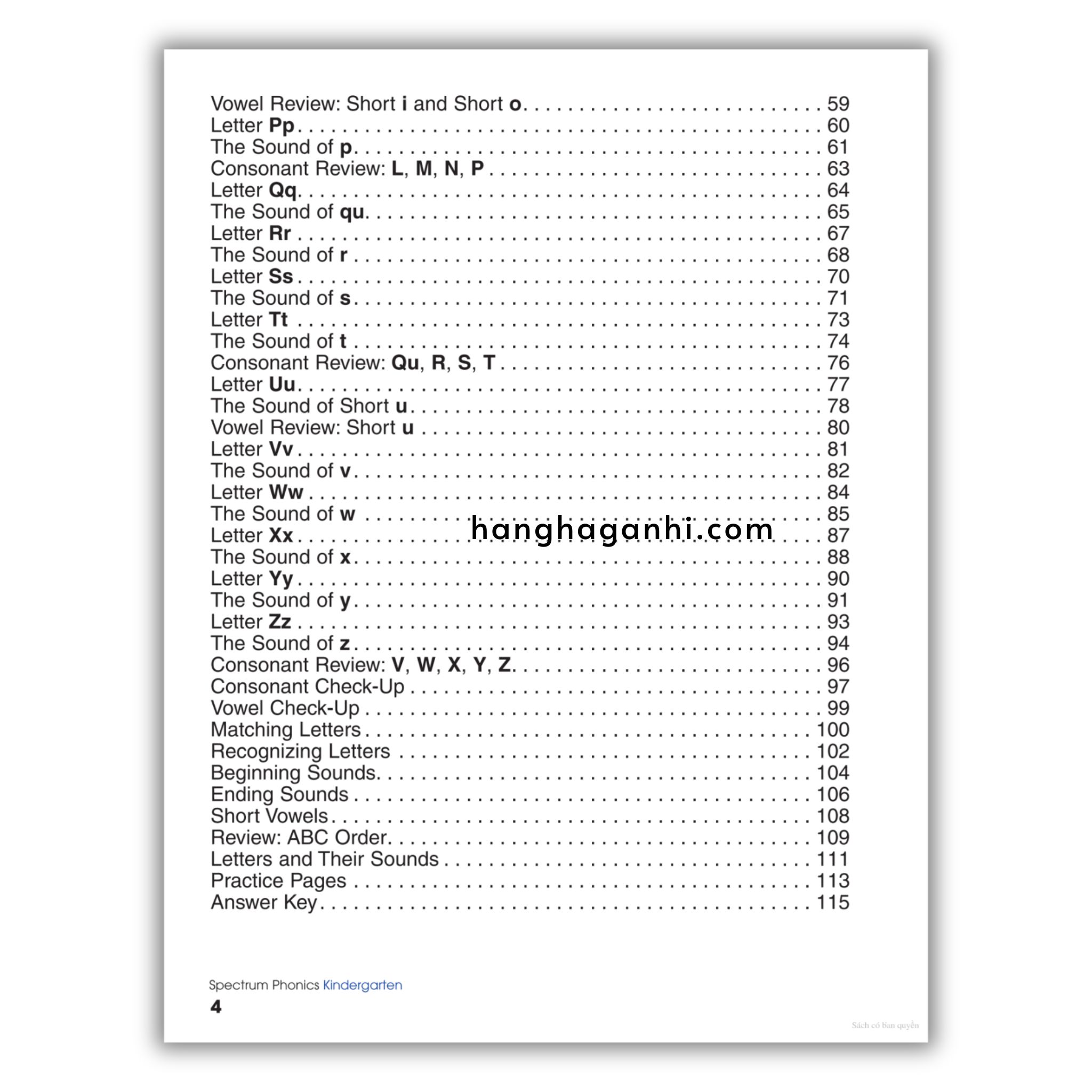 Sách Spectrum Phonics Workbook Grade K_thumbnail_2