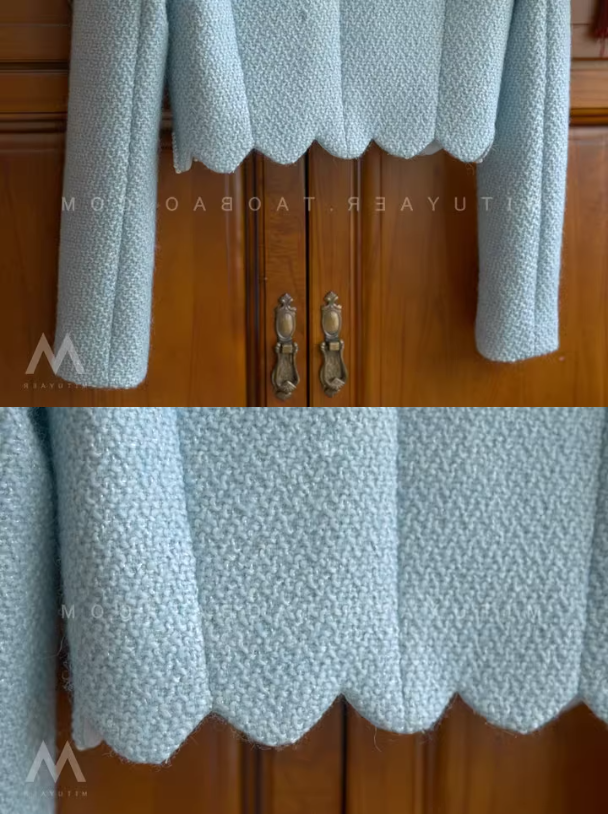 Áo Khoác Xanh Baby Biến Tấu Ngọc Trai_thumbnail_5