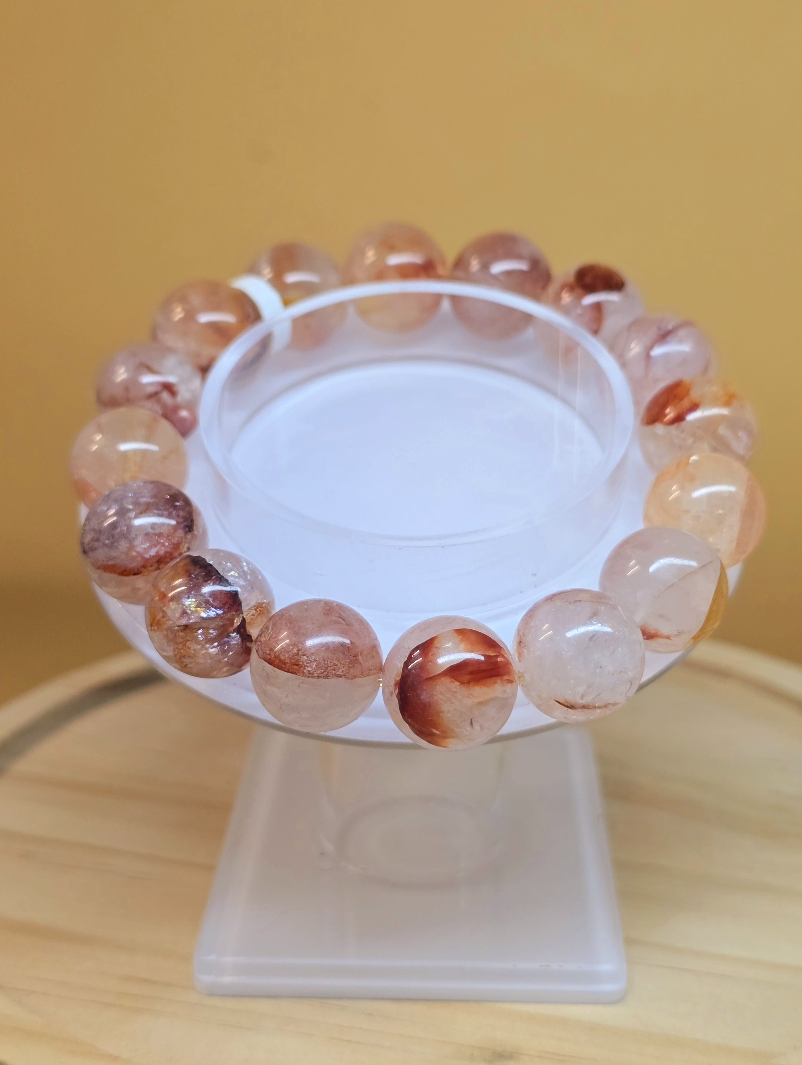 Vòng Tay Đá Thạch Anh Harlequin Quartz