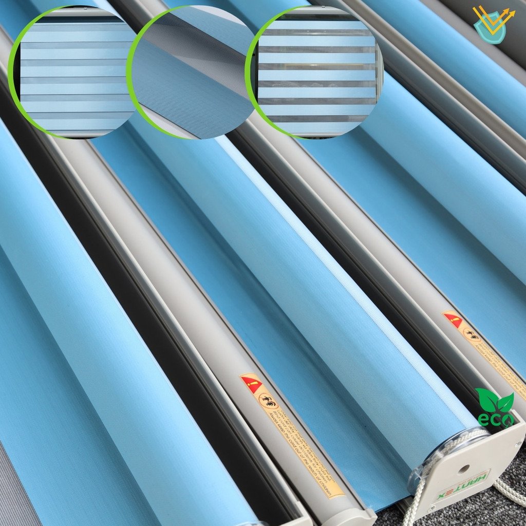 Rèm cửa sổ cản nắng cao rộng 88cm, rèm cầu vồng 52-R88-23