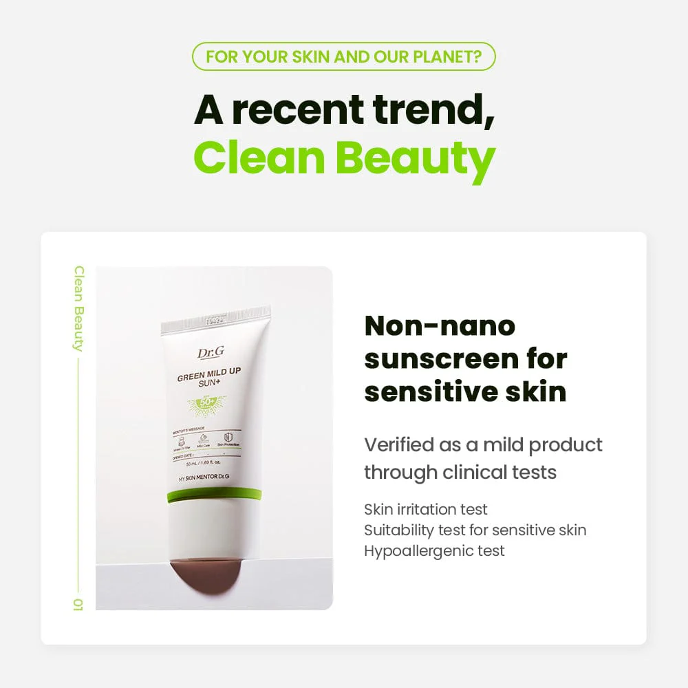 Dr. G Grren Mild Up Sun+ SPF50+ PA++++ 50ml_thumbnail_4