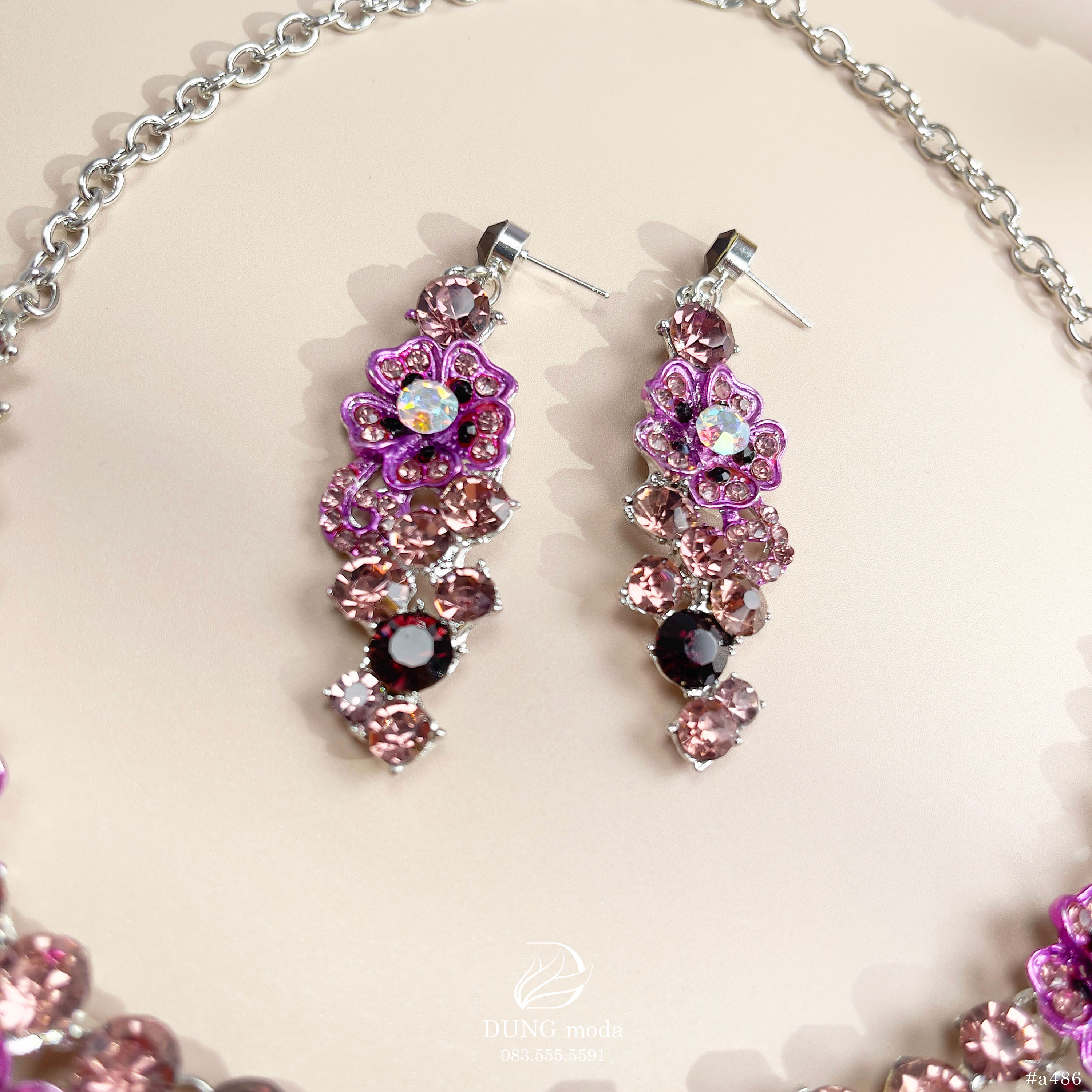 Bộ Trang Sức Pha Lê A486_thumbnail_1