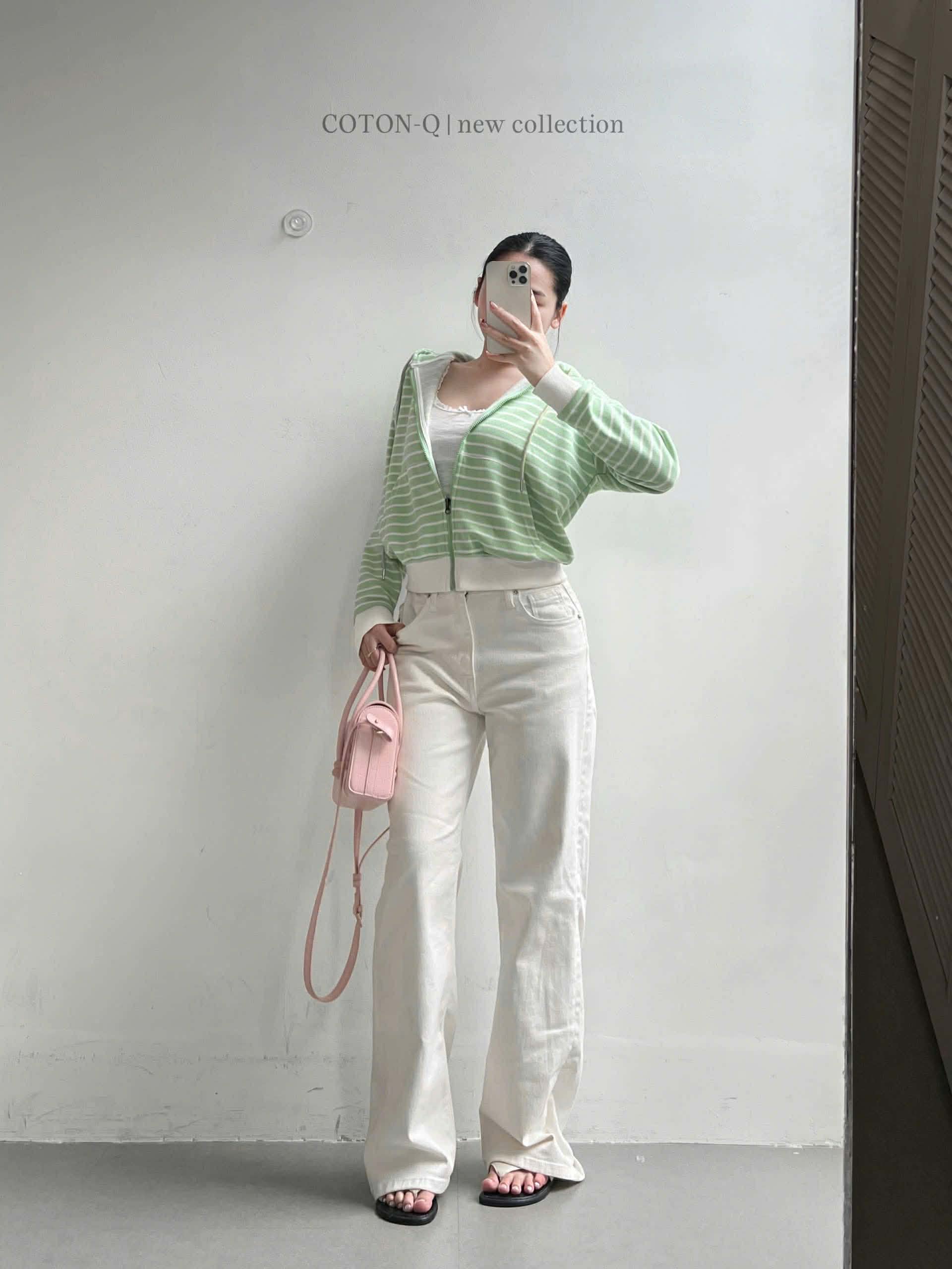 Áo khoác phối màu sọc ( XANH )_thumbnail_10