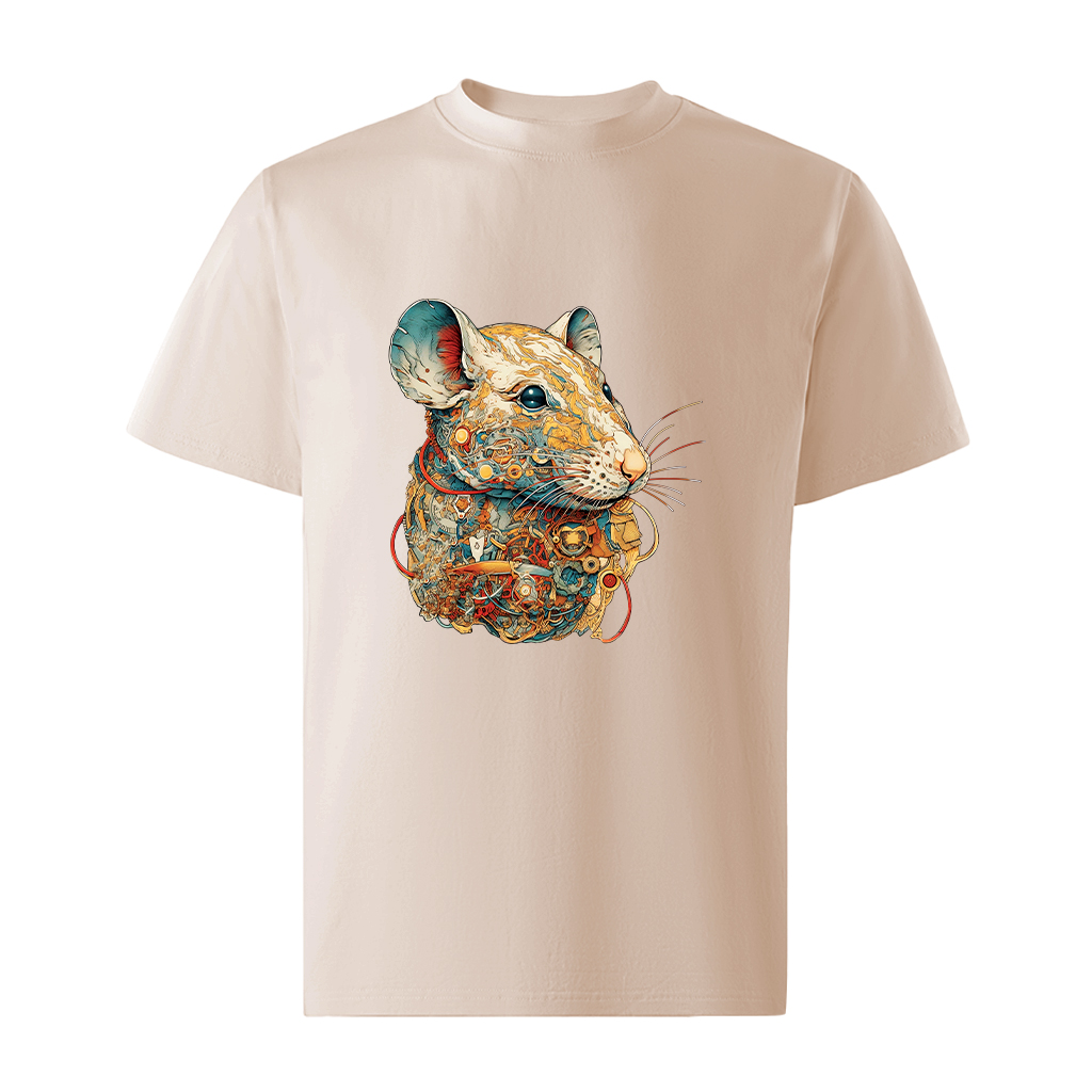 Áo thun nam form rộng 12 con giáp tuổi Tí ATD477 Miucho Iconic cotton cổ tròn in graphic_thumbnail_10