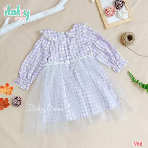 Váy kẻ phối tutu_thumbnail_1