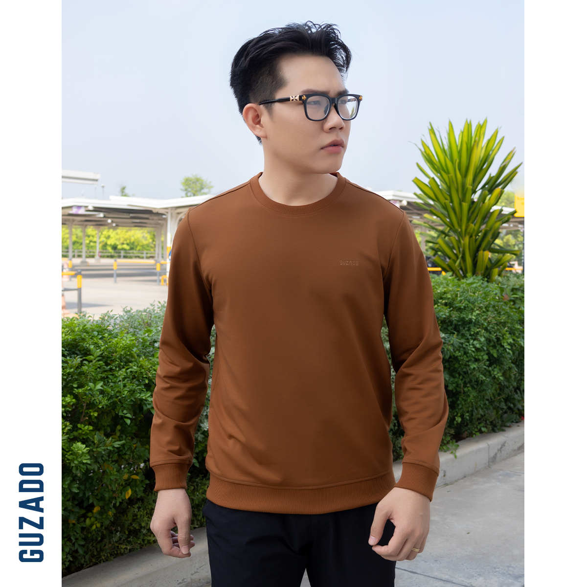 Áo Sweater Nam GUZADO Form Regular Fit Thoải Mái GDT02_thumbnail_4