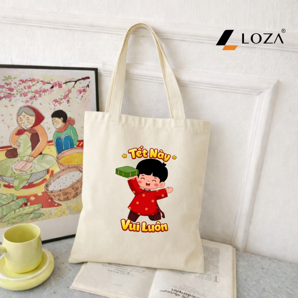 Túi Tote  in hình BST Tết Bính Ngọ 2026  - TOTE33_thumbnail_16
