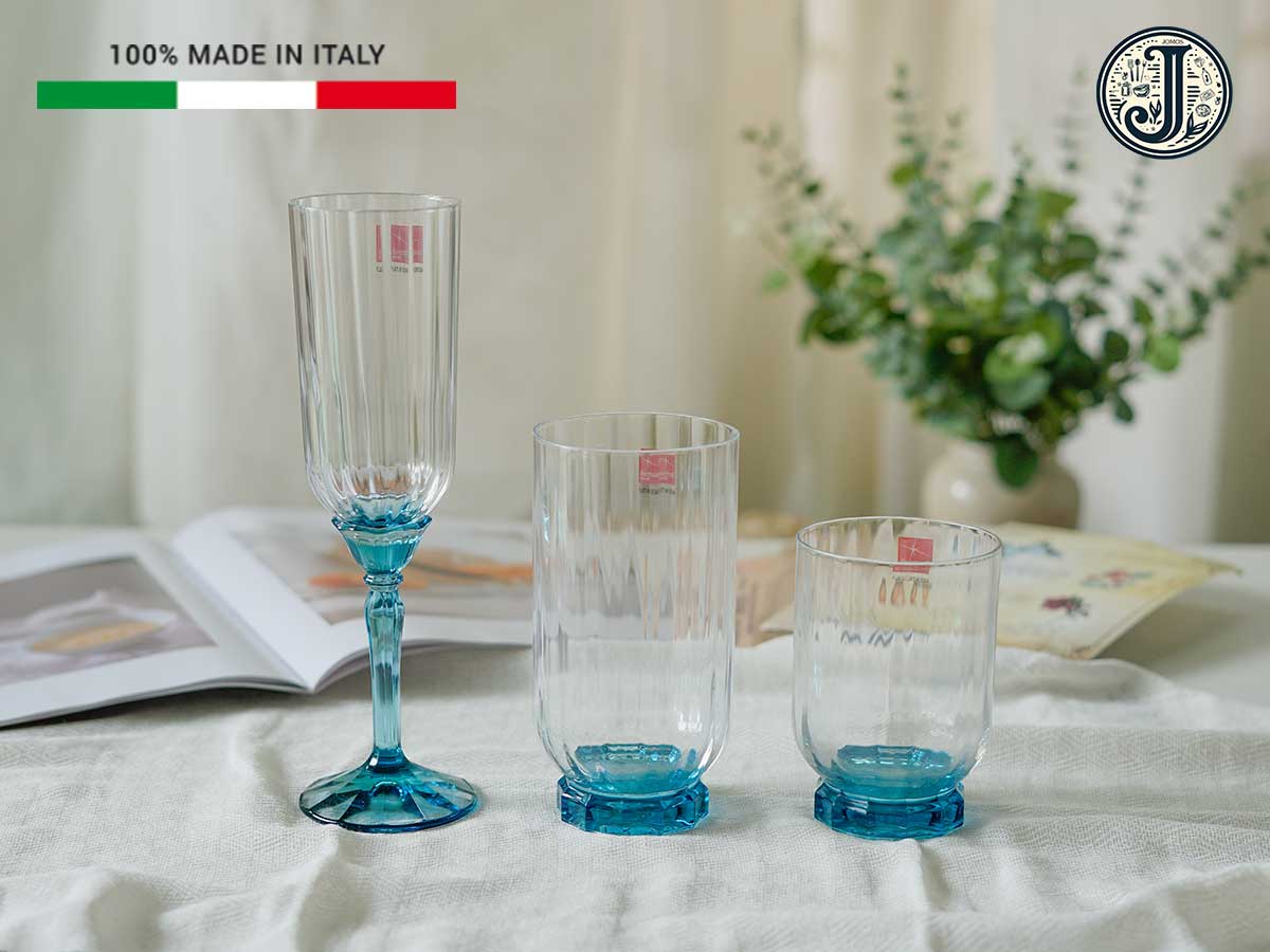 Ly thủy tinh 430ml cao cấp sang trọng Florian đáy xanh J000199_thumbnail_1