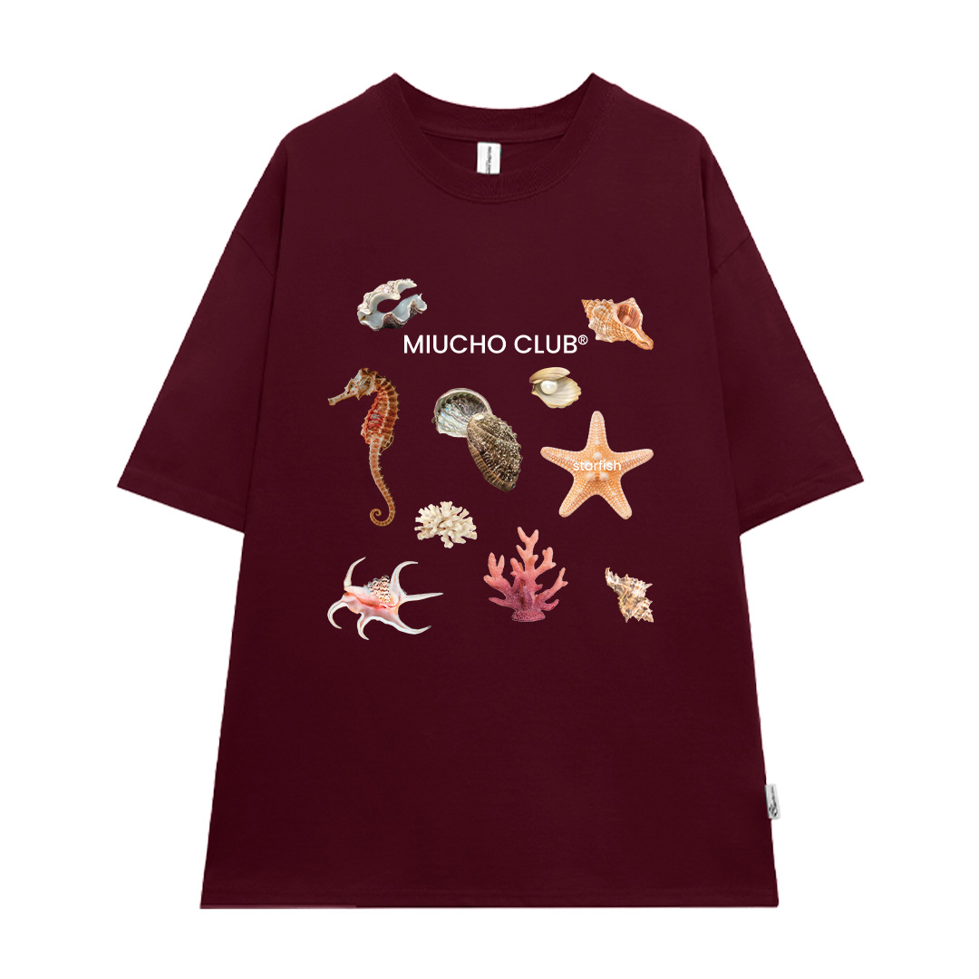 Áo thun form rộng mùa hè unisex ATD1049 Miucho cotton tay lỡ cổ tròn in mix_thumbnail_21