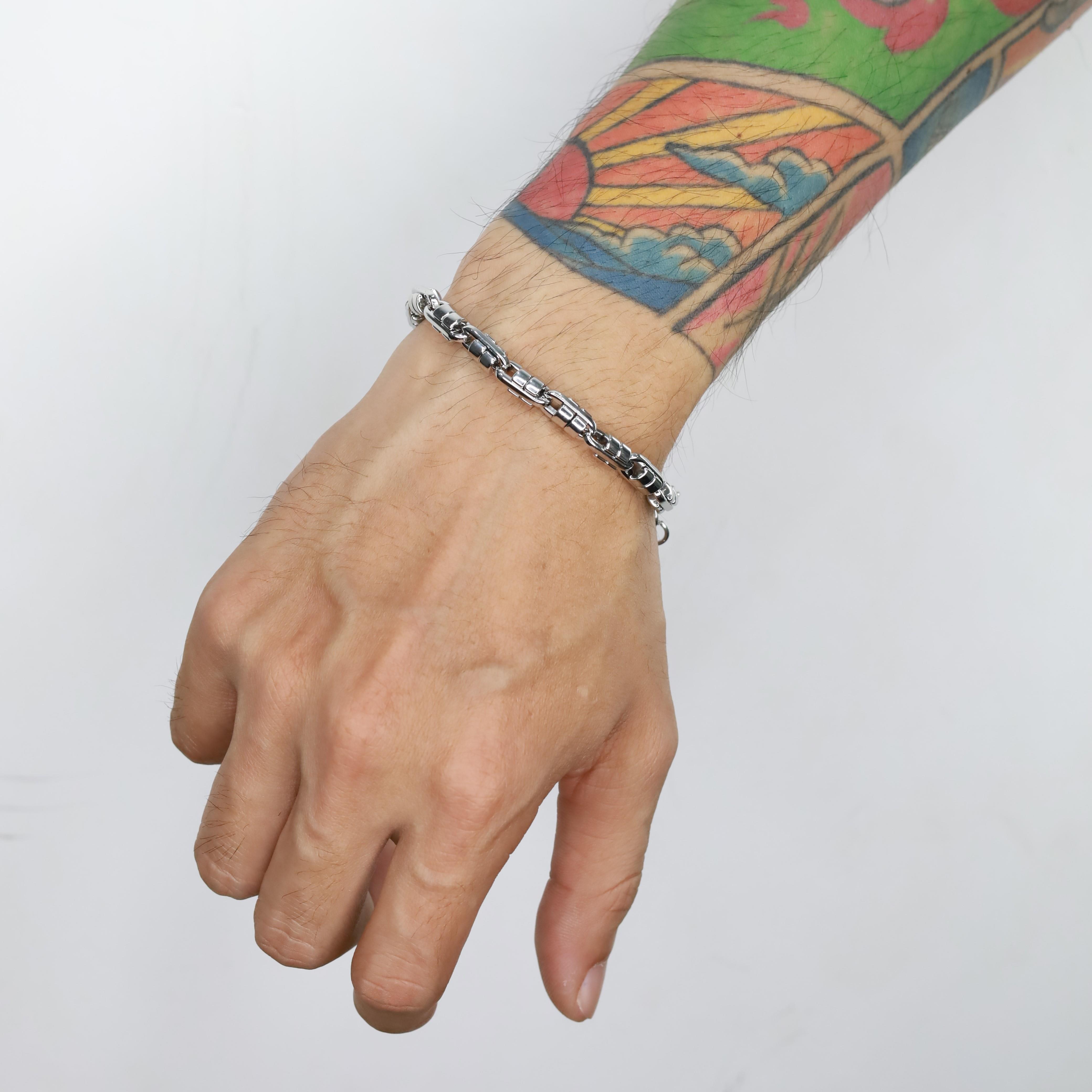 Vòng tay mắc xích trụ trắng_thumbnail_1