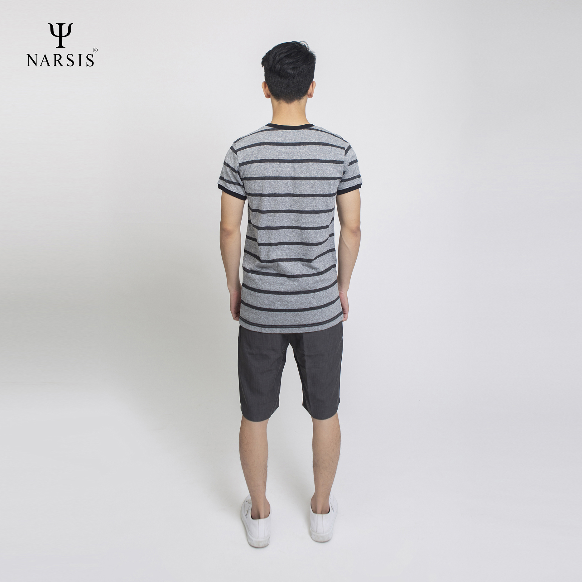 ÁO PHÔNG NAM D4040 NARSIS CHẤT LIỆU THOÁNG MÁT, DỄ CHỊU, THOẢI MÁI CẢ NGÀY, DỄ VẬN ĐỘNG_thumbnail_0