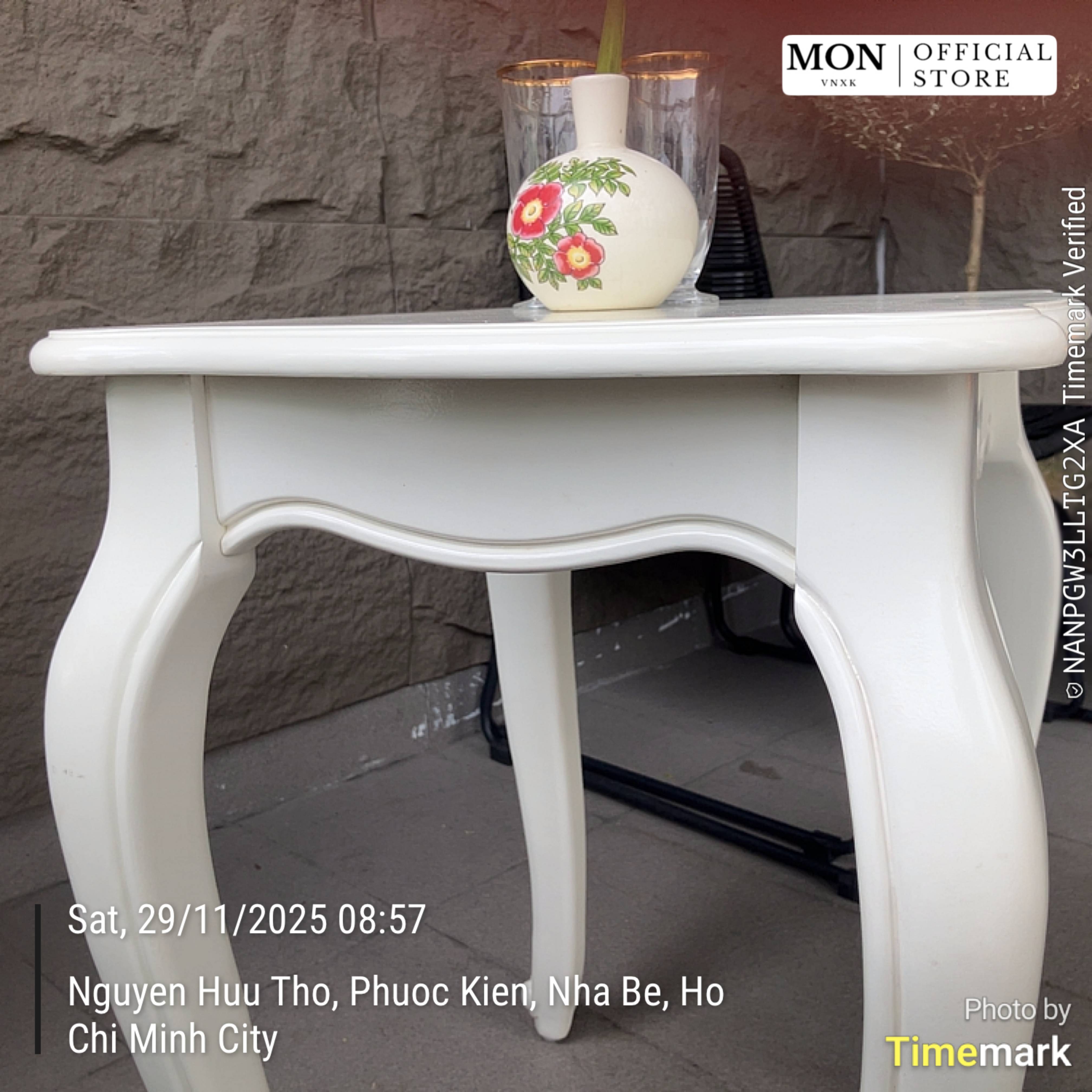 KỆ TRANG TRÍ TÂN CỔ ĐIỂN SOUFEIYA JAPAN - MÀU TRẮNG