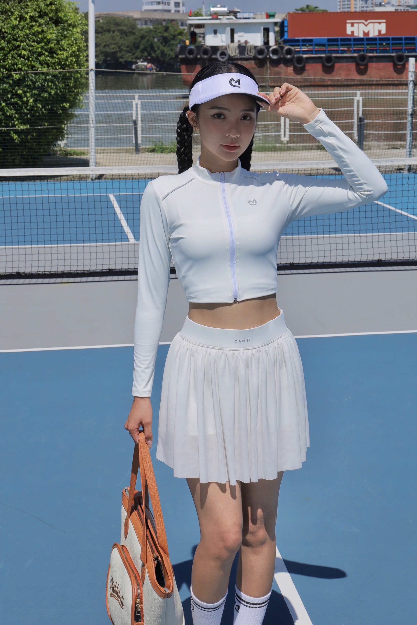 Chân Váy Lưới - Mesh Skort