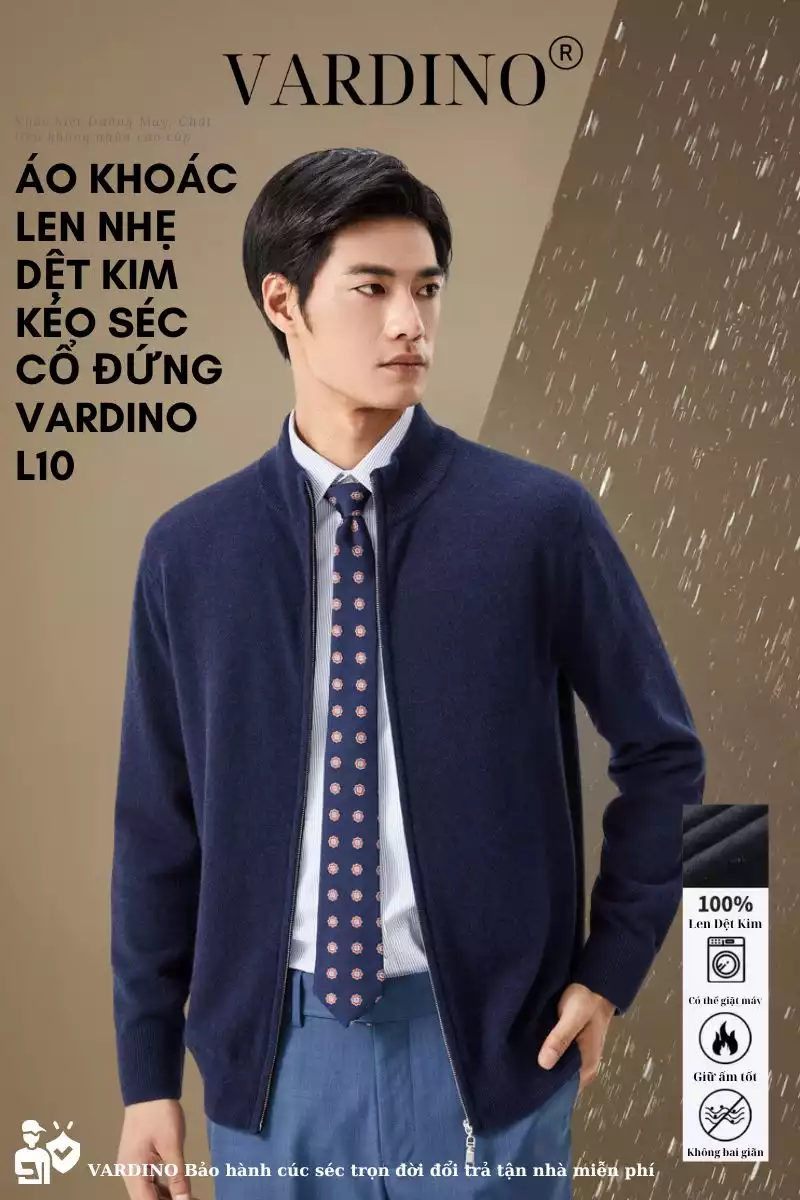 Chọn kiểu dáng áo len nam phù hợp với mặt và dáng người