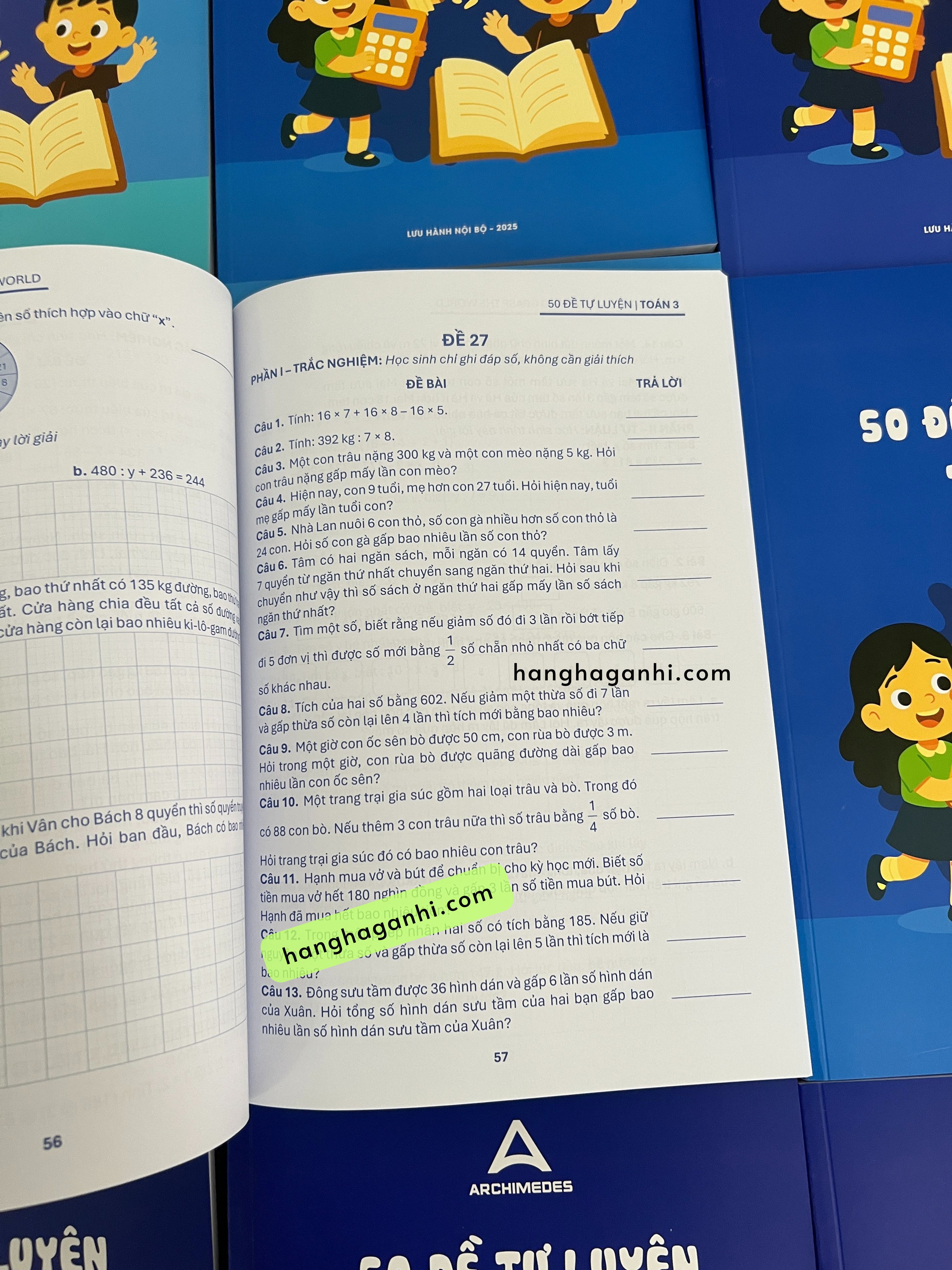 Sách Archimedes 50 đề tự luyện Toán lớp 3_thumbnail_2