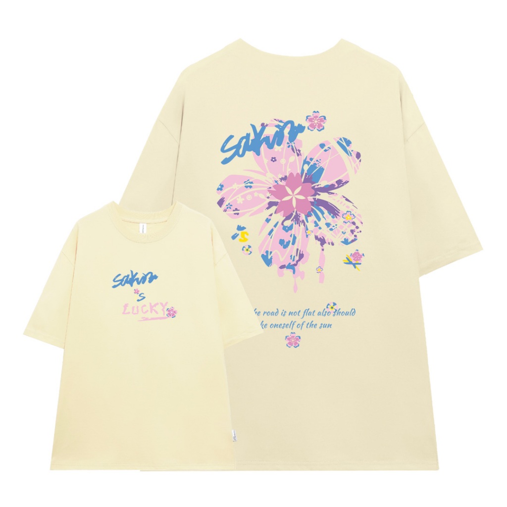 Áo thun unisex local brand form rộng ATD792 Miucho cotton cổ tròn in graphic_thumbnail_0