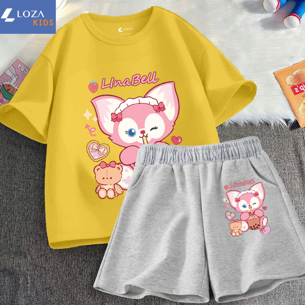 Đồ bộ bé gái in hình LinaBell - Loza SB227_thumbnail_6