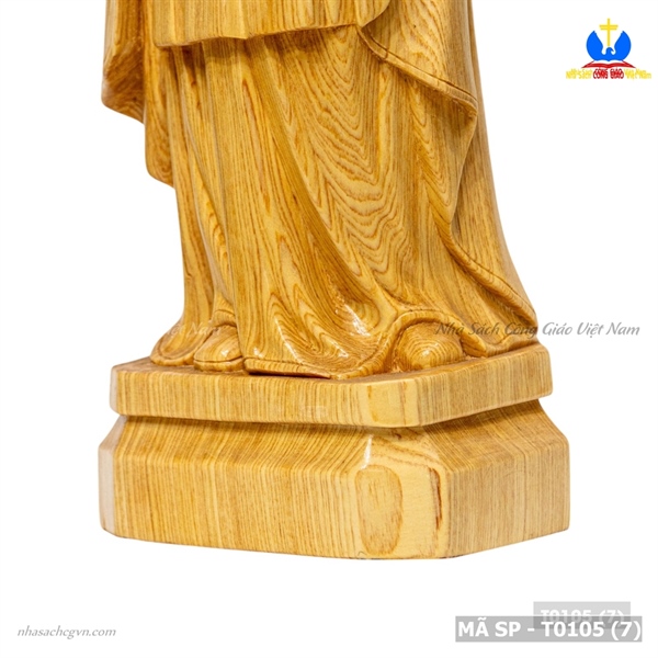 Tượng Thánh Phanxico Xavie gỗ pơmu 50cm_thumbnail_1