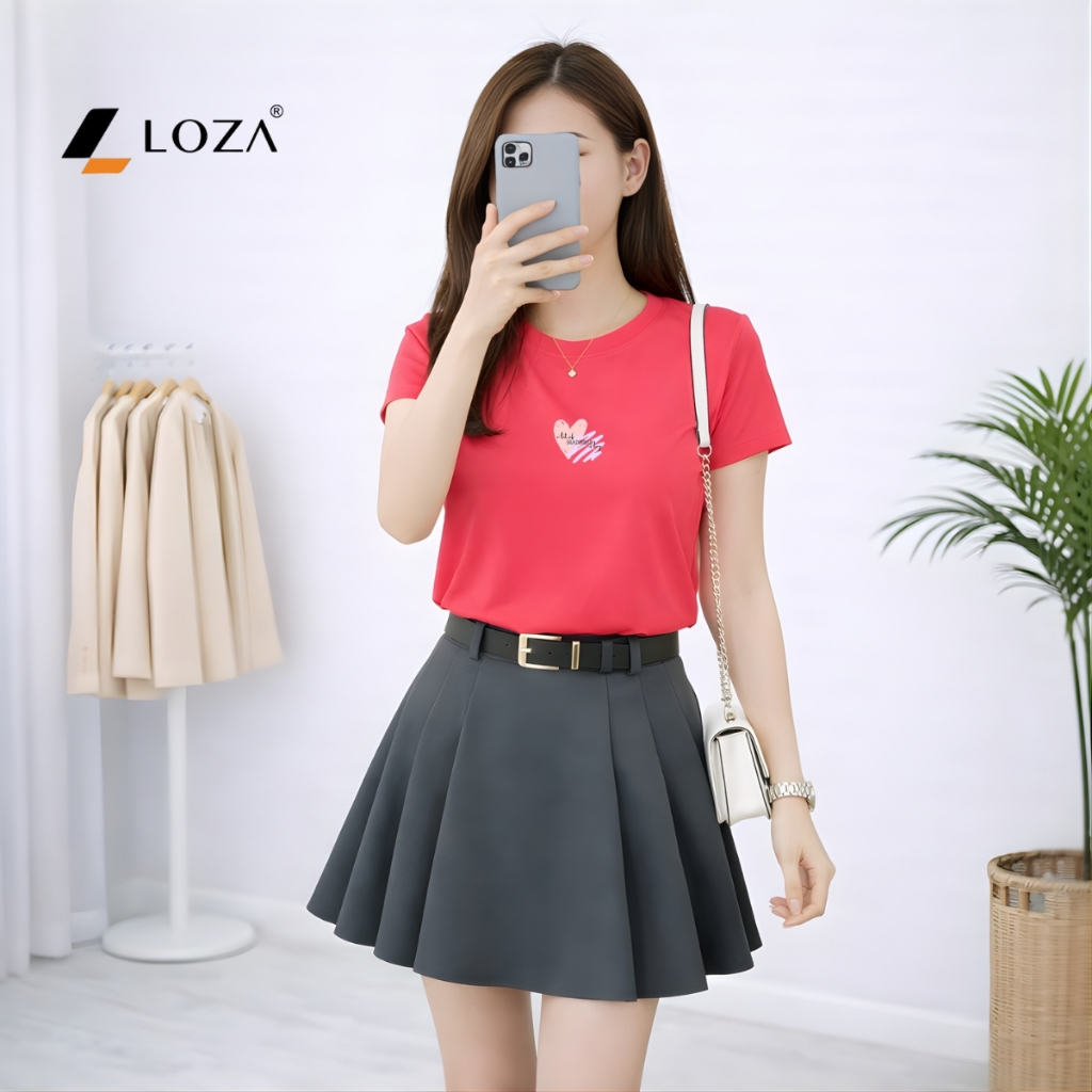 [Form vừa] Áo phông nữ dáng vừa hình trái tim - Loza VT8468_thumbnail_10
