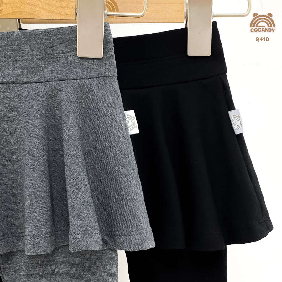 Quần váy legging ĐEN nơ gấu_thumbnail_2