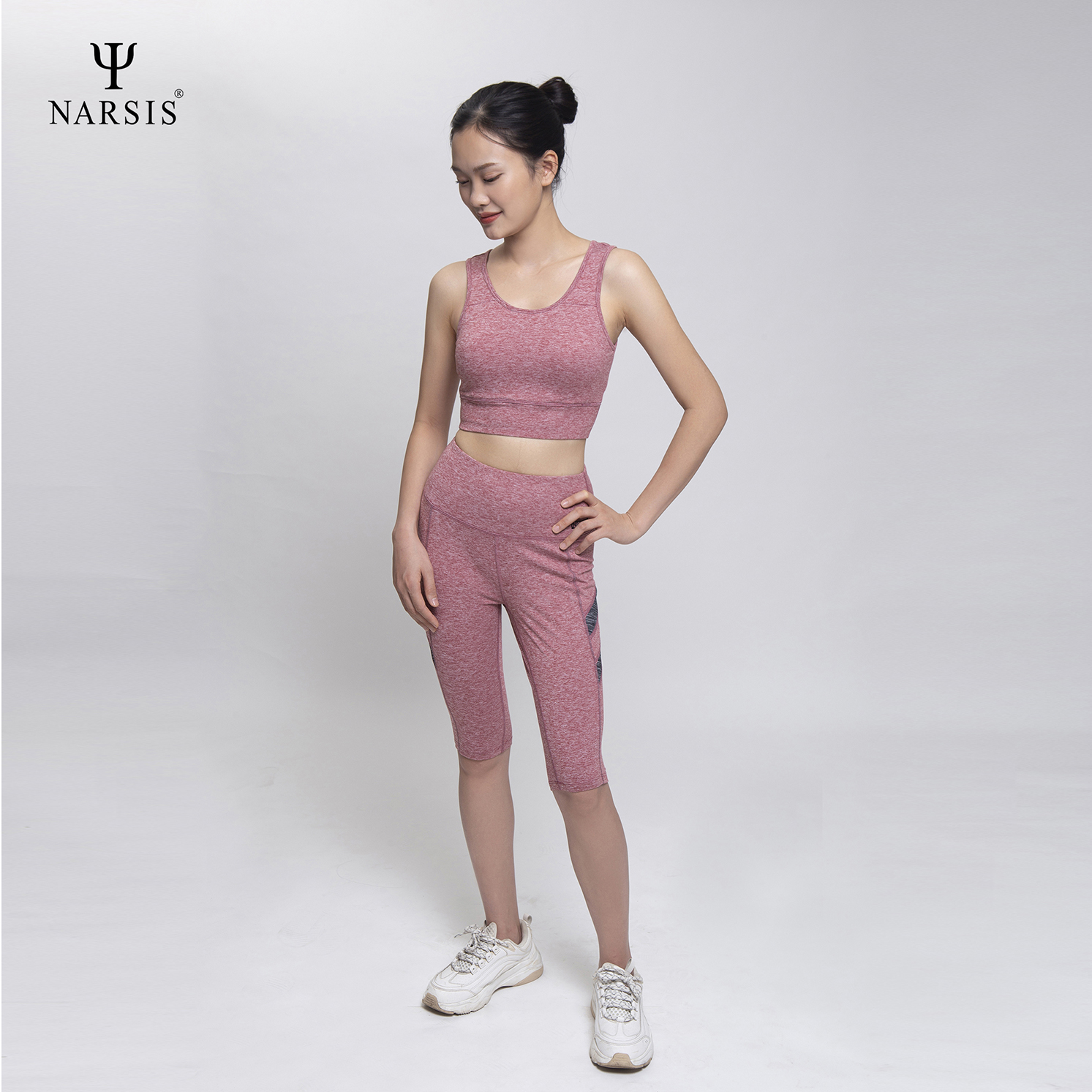 BỘ TẬP NỮ H0001 NARSIS PE NHẸ, THOÁNG KHÍ, THẤM MỒ HÔI, CHẤT LIỆU BỀN, CHỐNG NẮNG