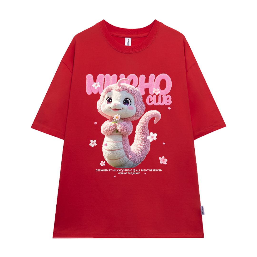 Áo thun tết năm tỵ form rộng local brand chất vải cotton thoáng mát ATD1726 Miucho in mix_thumbnail_8