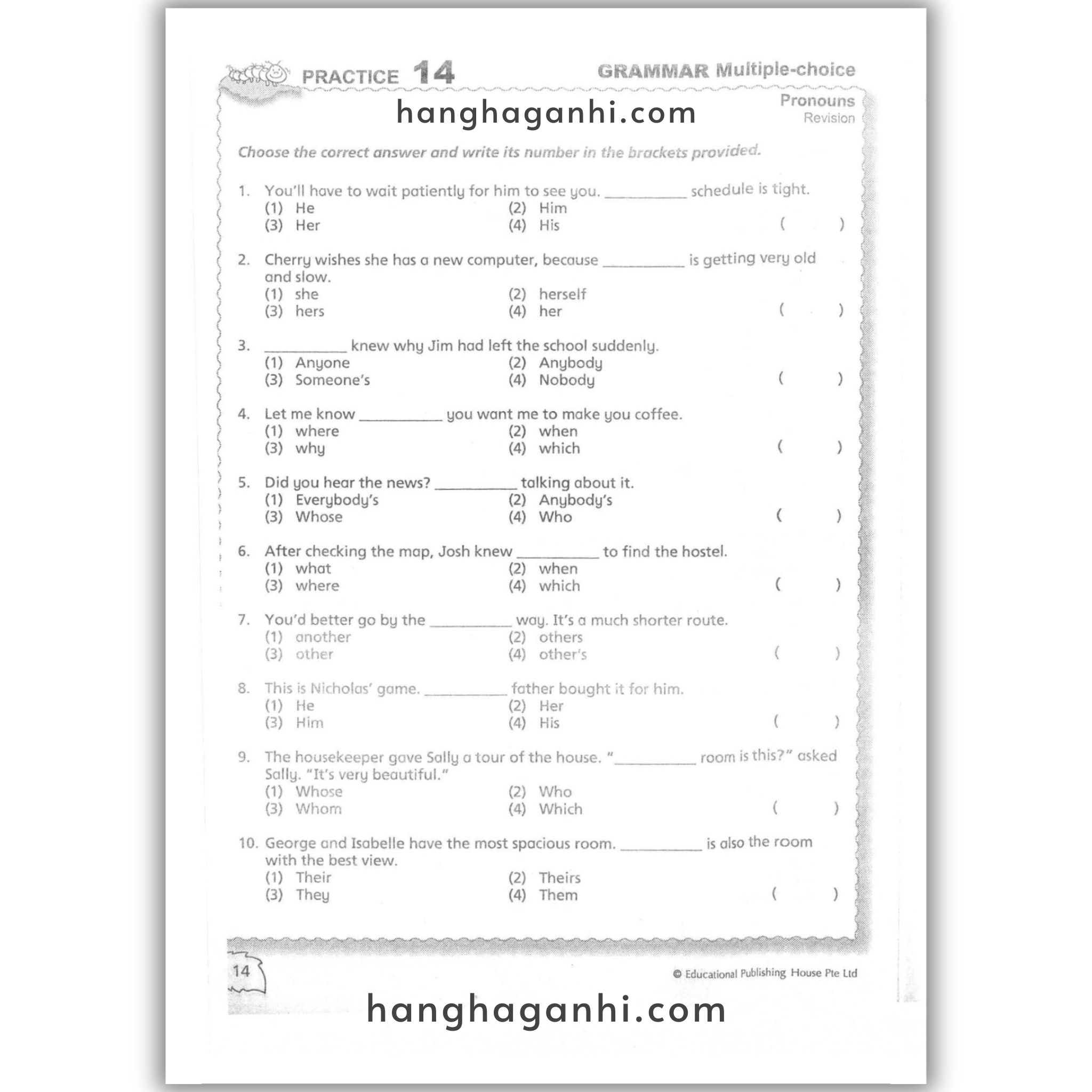 Complete Practice Book for Grammar, Vocabulary & Comprehension Primary 6_thumbnail_4