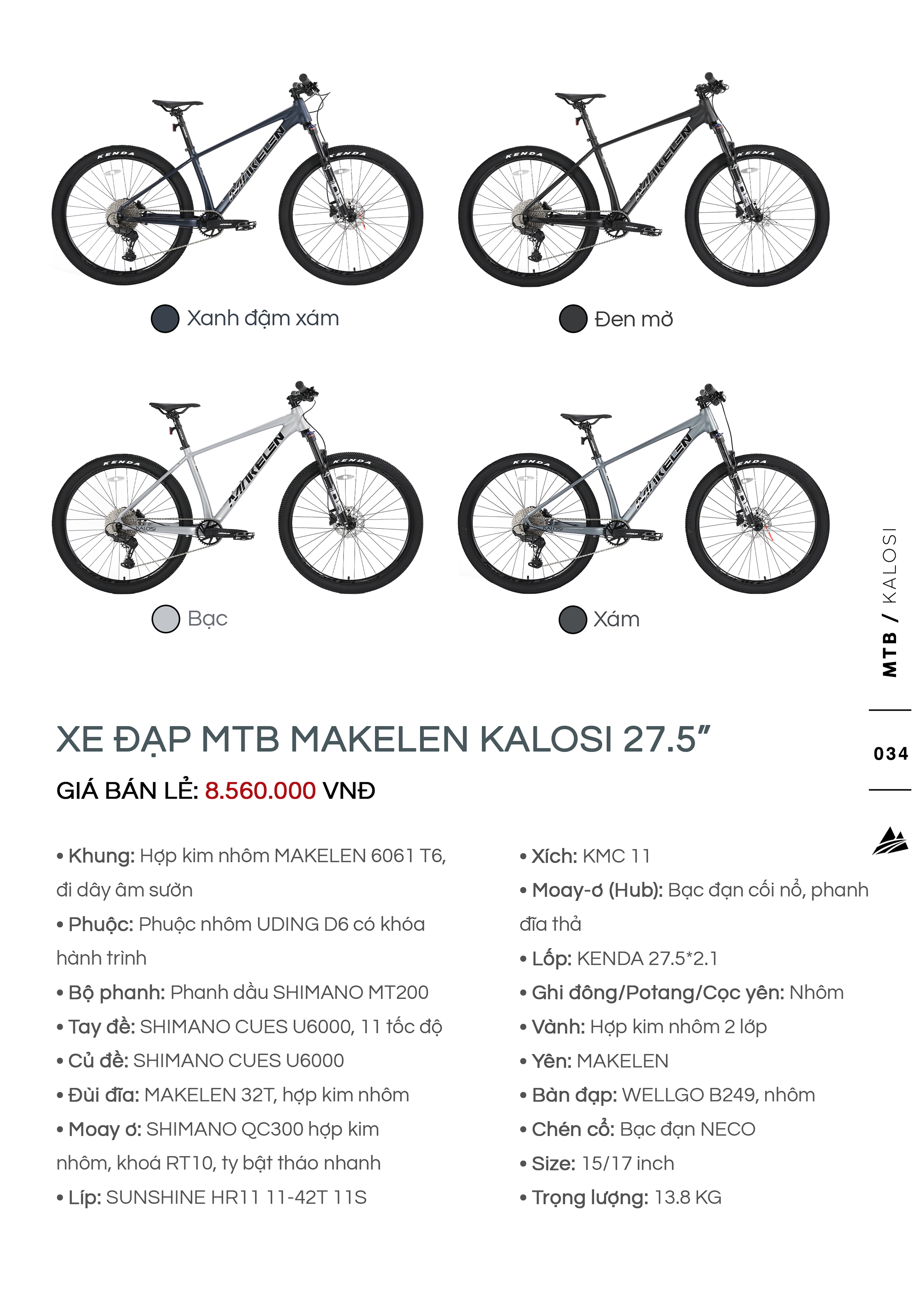 45. Makelen Kalosi 27.5-2