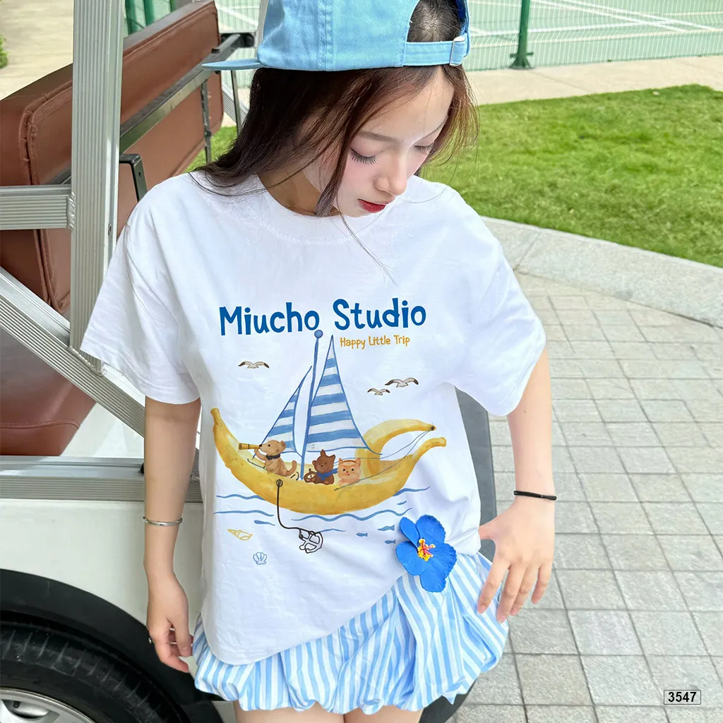 Áo thun boxy unisex Korean summer style Miucho 3547_thumbnail_5