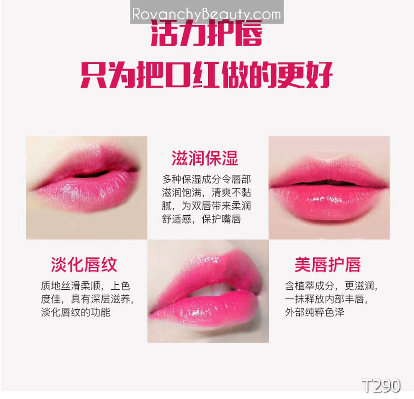 T290 Son Dưỡng Đổi Màu Loli's - Giữ Ẩm, Lâu Trôi, Không Trôi Màu, Chống Khô Môi - 3.8g_thumbnail_17