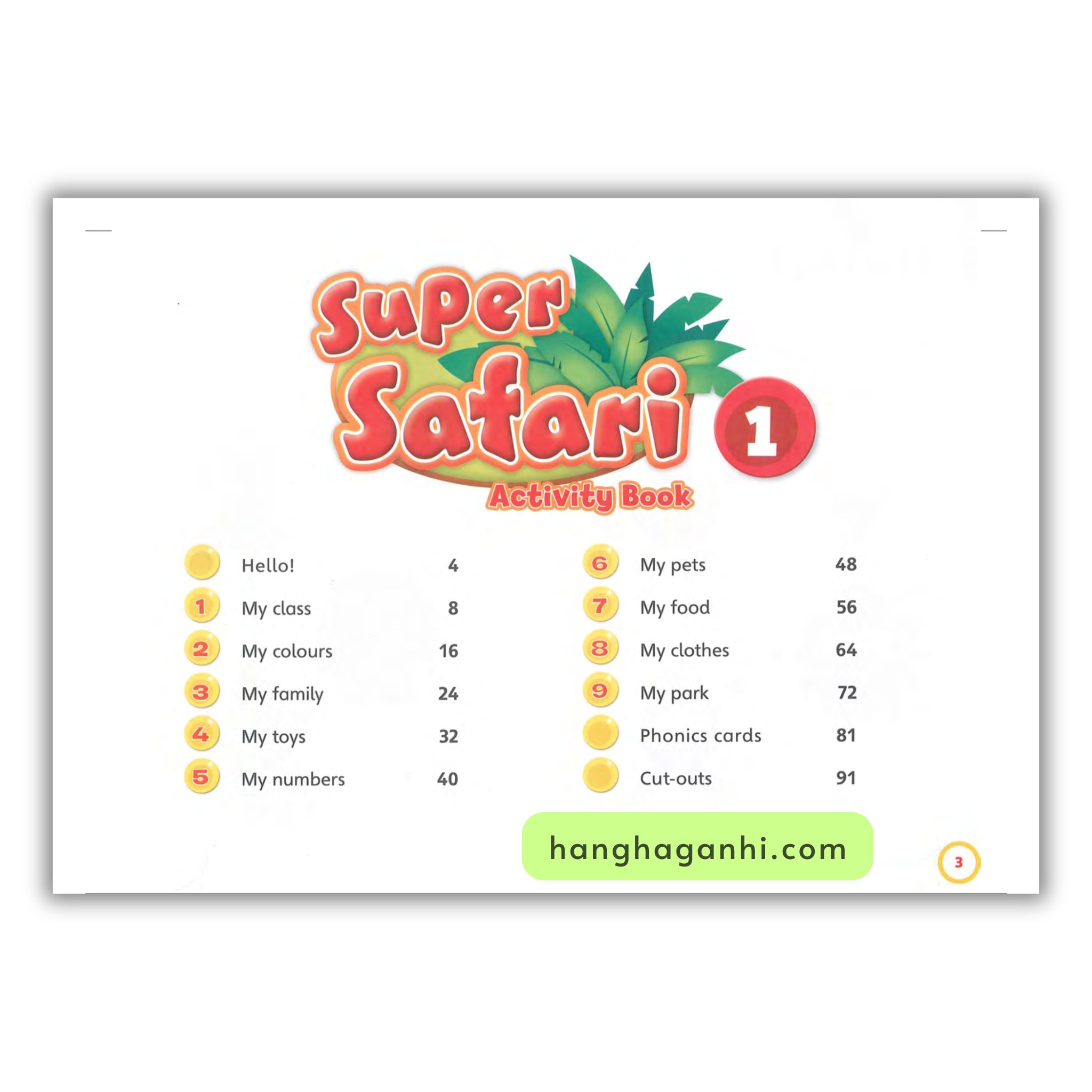 Bộ sách Super Safari Level 1 (Activity’s Book và Pupil’s Book)_thumbnail_13