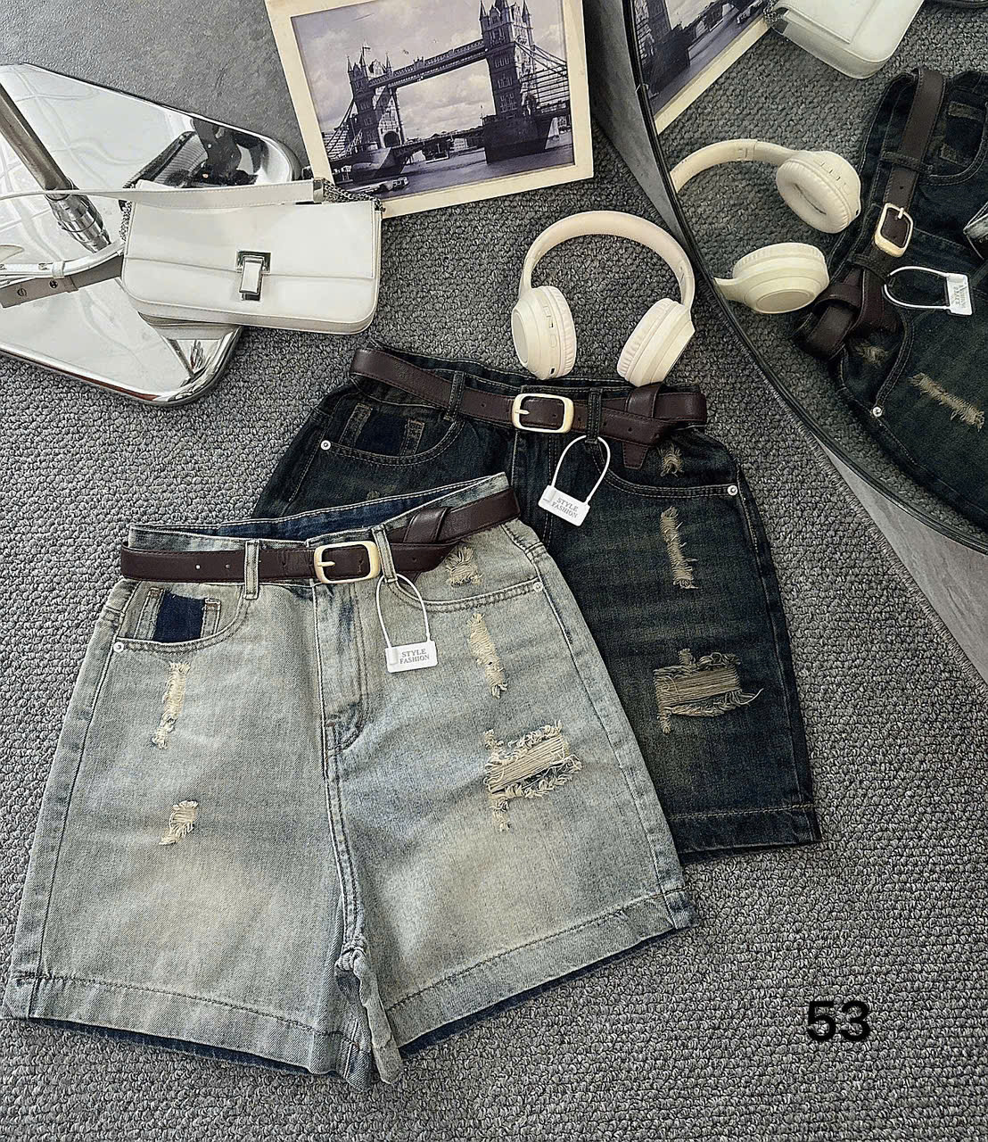 Quần lửng rách túi kiểu bigsize QSJ53 dành cho nàng béo mập từ 55-90kg_thumbnail_4