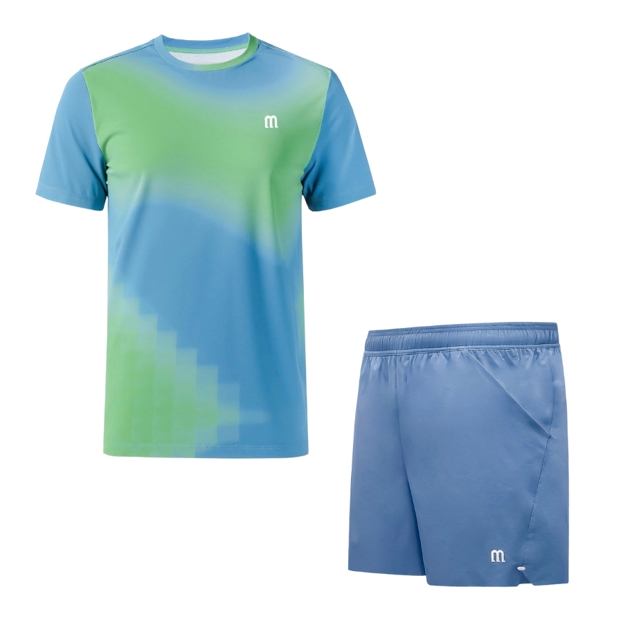 Bộ thể thao nam chơi Pickleball/Tennis Aqua Manesti