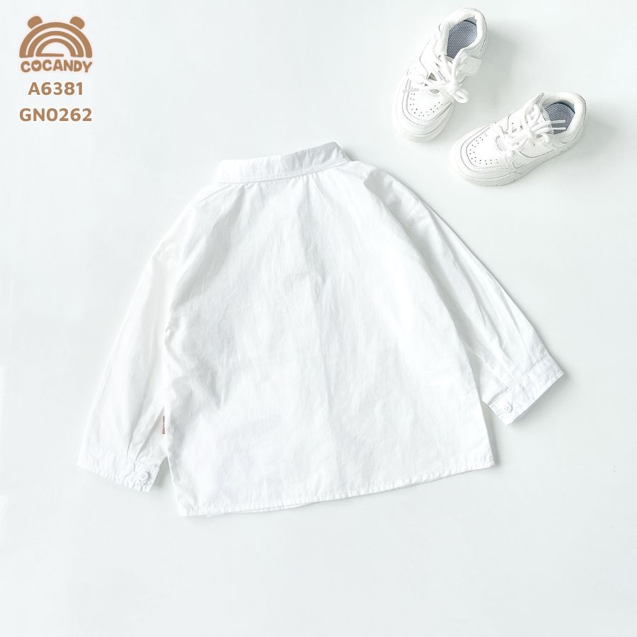 Áo dài sơ mi TRẮNG túi ngực khoét tròn_thumbnail_2