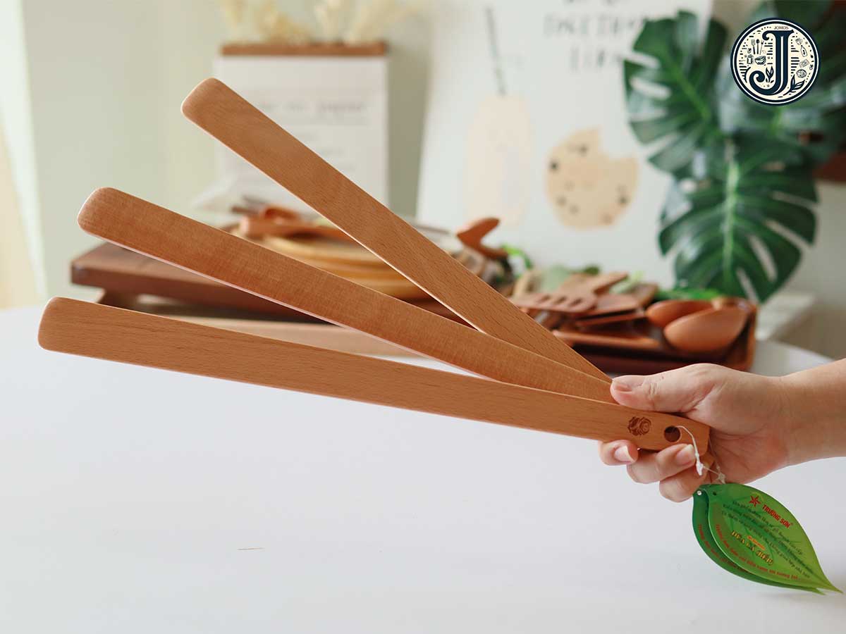 Đũa Bếp Gỗ Beech Xới Cơm 43cm J000106