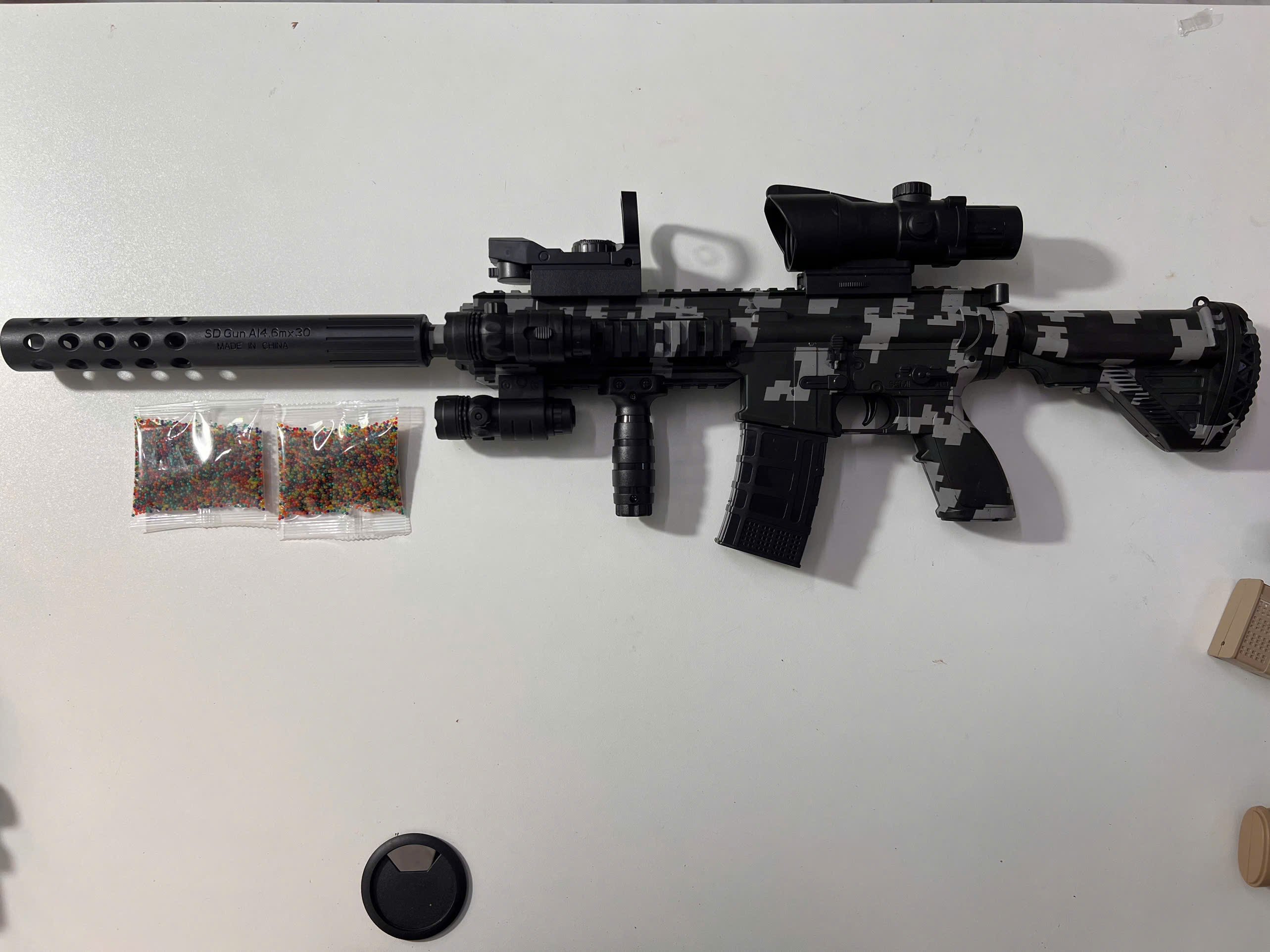 Đồ chơi Súng trường 𝐌𝟒𝟏𝟔 Full Auto Đạn hạt nở size 88cm_thumbnail_15