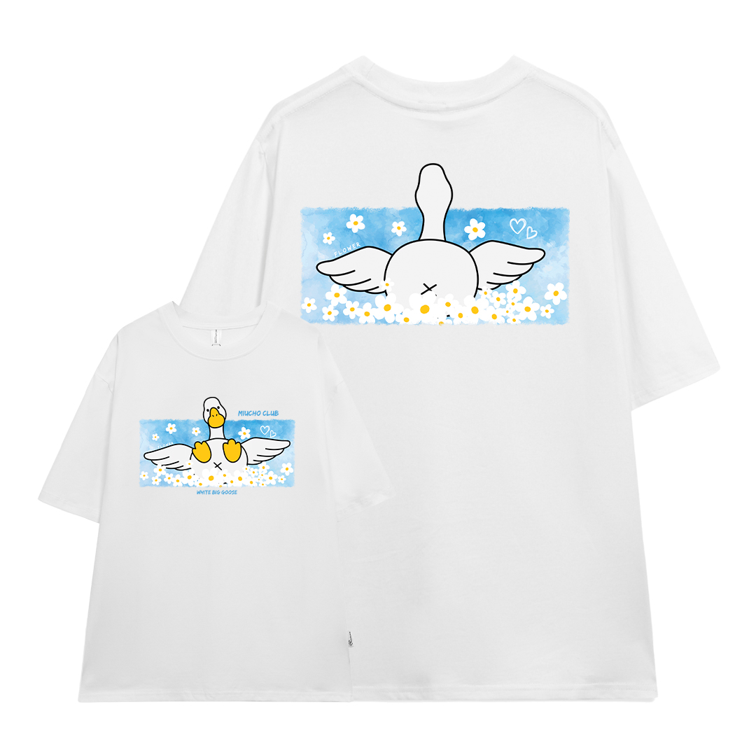 Áo thun nữ form rộng local brand cổ tròn vải cotton 4c thoáng mát 1756 Miucho in mix_thumbnail_14