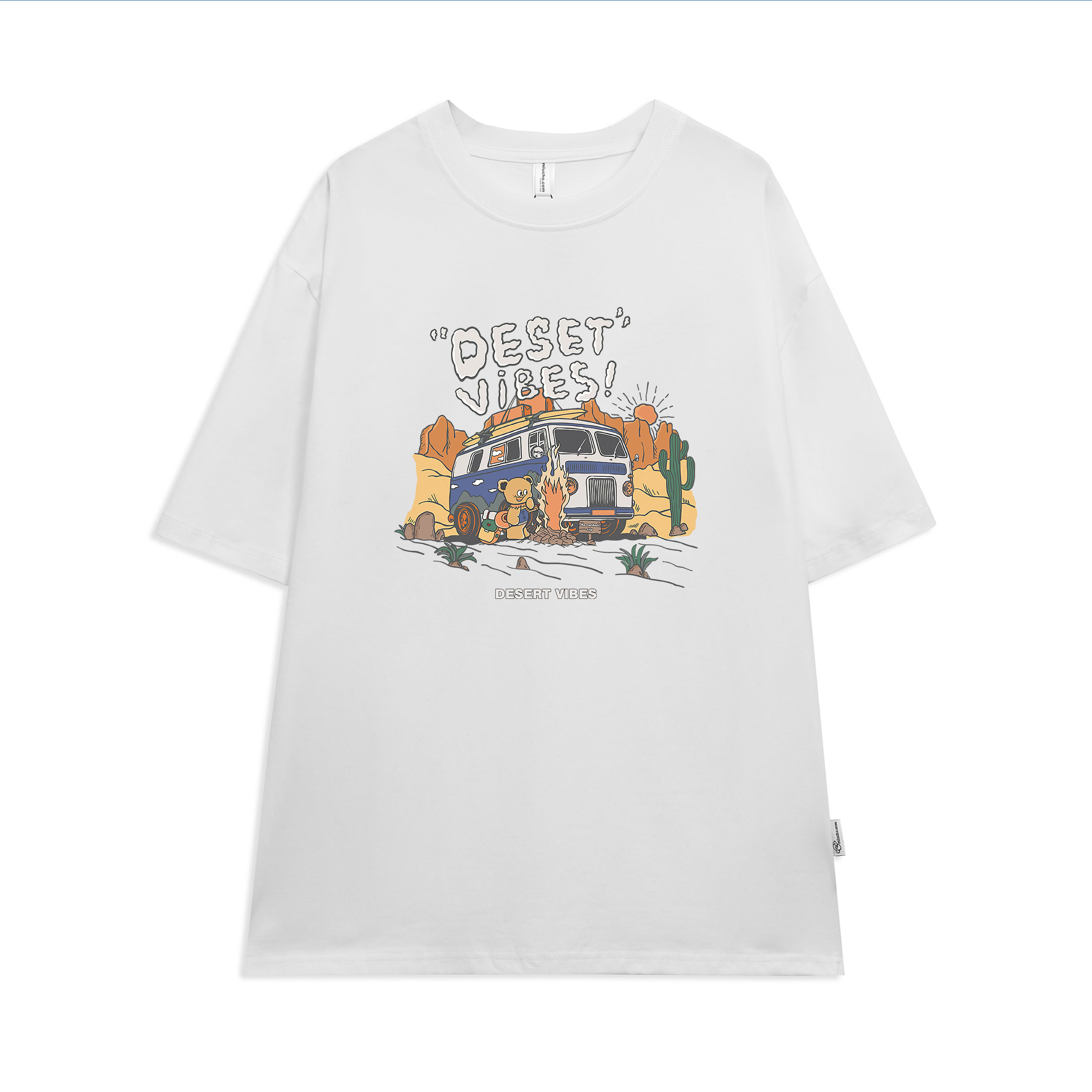 Áo thun nữ tay lỡ form rộng đẹp chất vải cotton mềm mại local brand Miucho AT298 in graphic_thumbnail_9