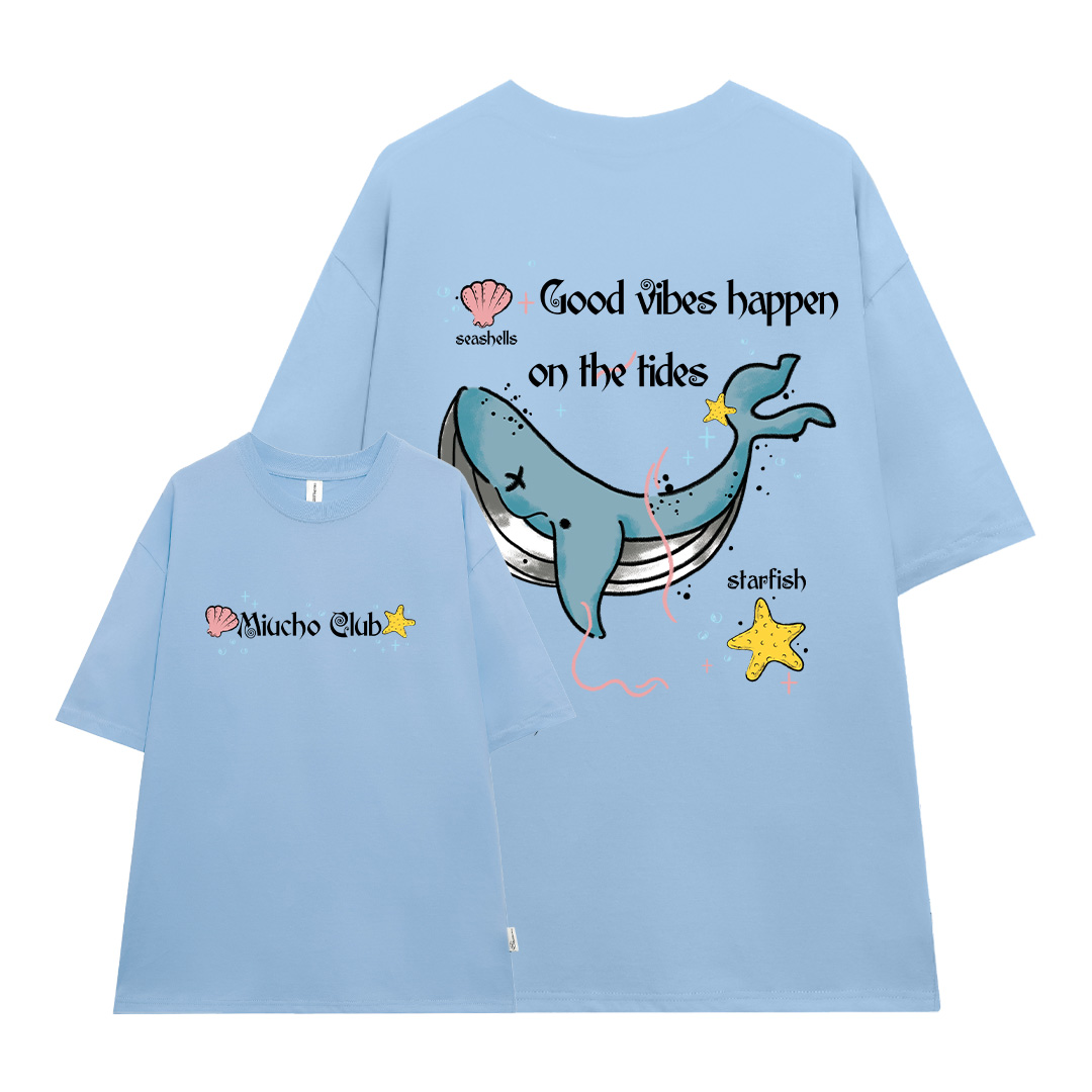 Áo thun form rộng unisex mùa hè ATD1038 Miucho vải cotton tay lỡ cổ tròn in mix_thumbnail_11