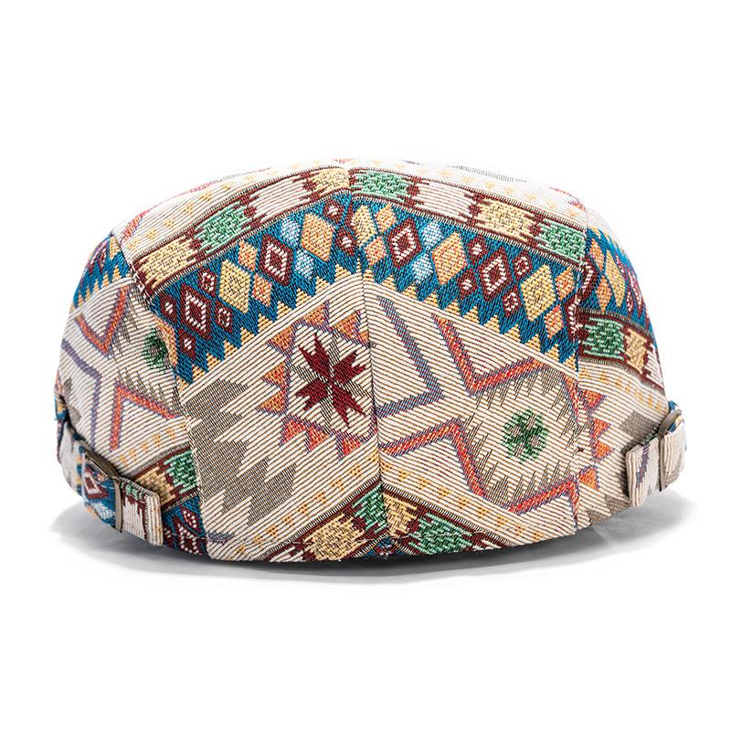 Mũ beret hoạ tiết thổ cẩm HZ2528_thumbnail_8