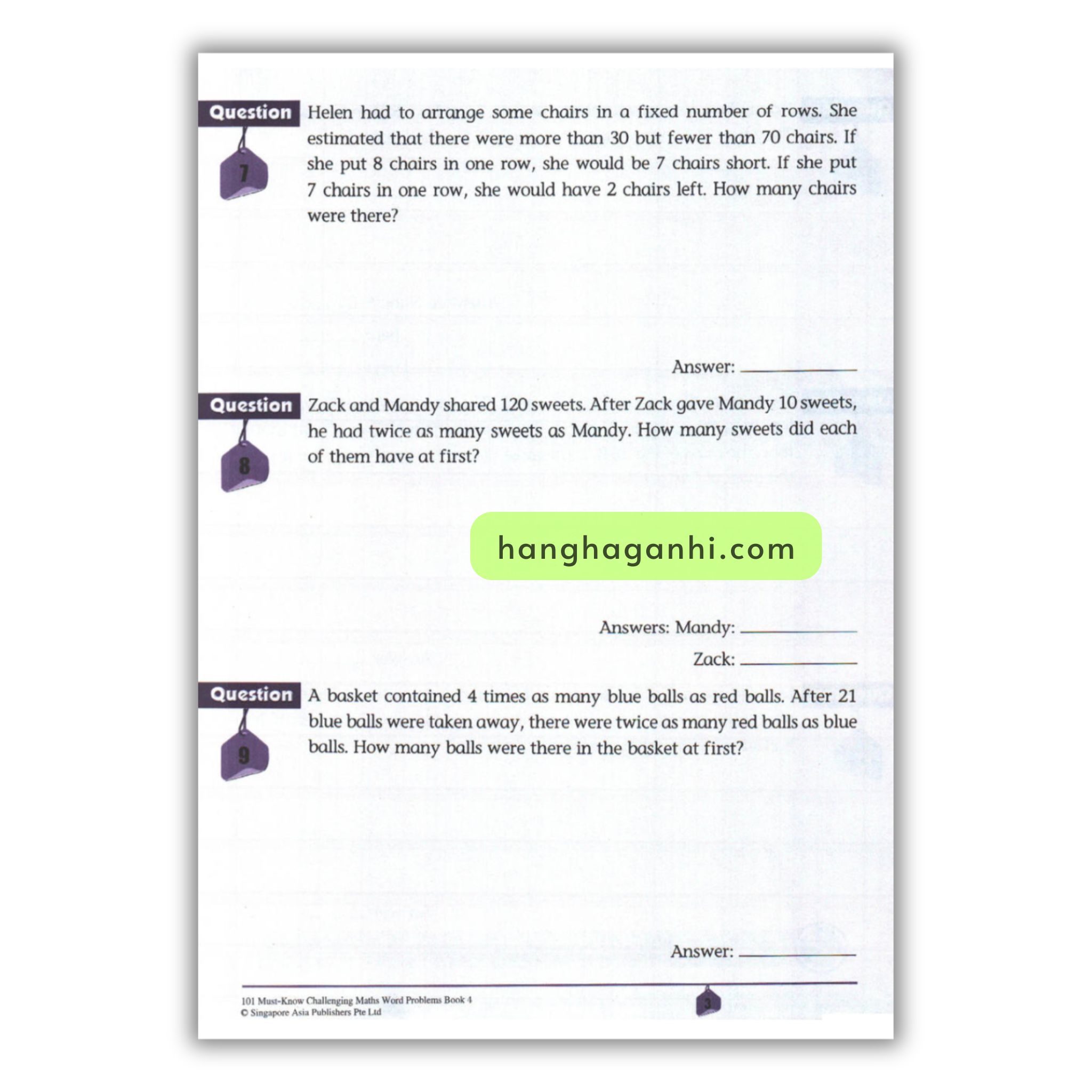 [Sách] 101 Must- Know Challenging Maths Word Problems Book 4_thumbnail_12