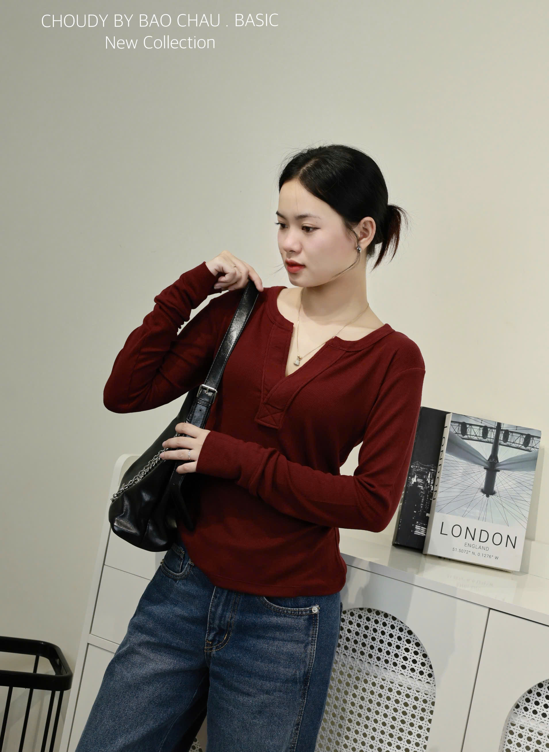 U620 ÁO THUN TAY DÀI 5 MÀU