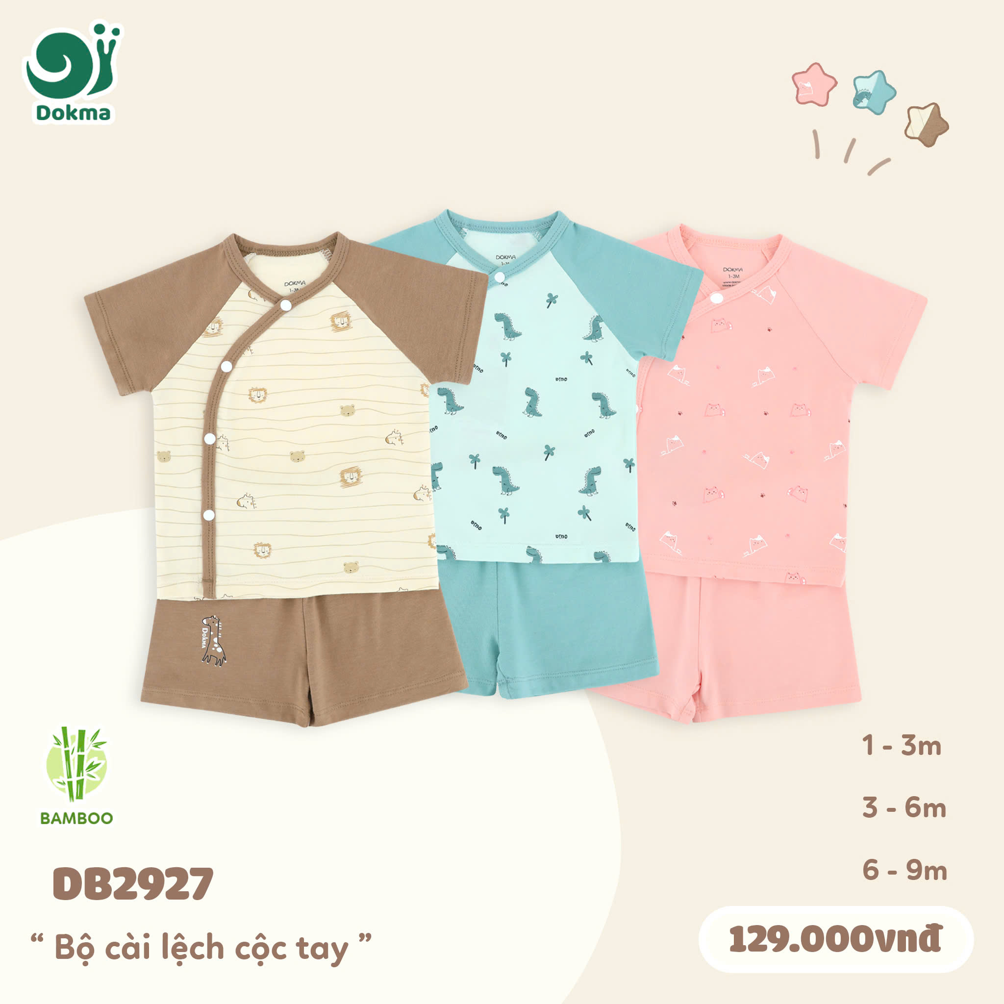 Bộ cài lệch cộc tay DB2927