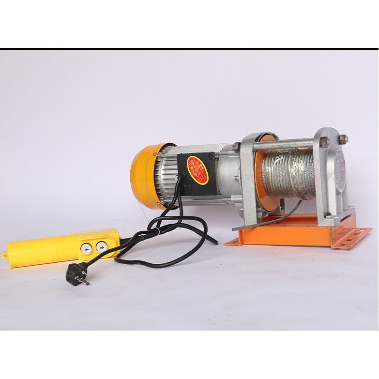 Tời điện 220v có điều khiển từ xa, Máy tời điện mặt đất, Máy tời nhanh Tải trọng từ 500-1000kg_thumbnail_1